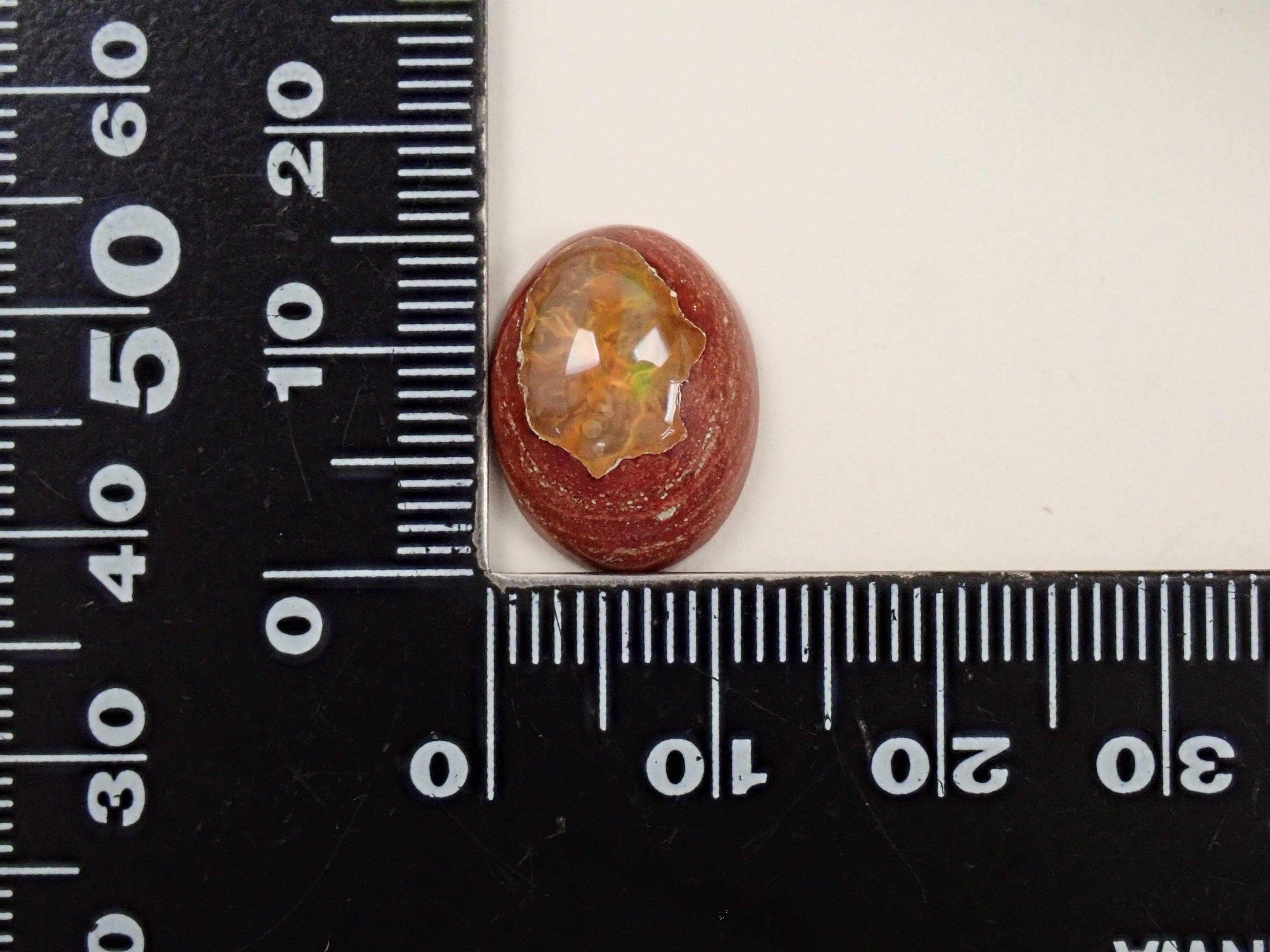 【4/29 22時販売】メキシコ産カンテラオパール 5.811ctルース 鑑別書