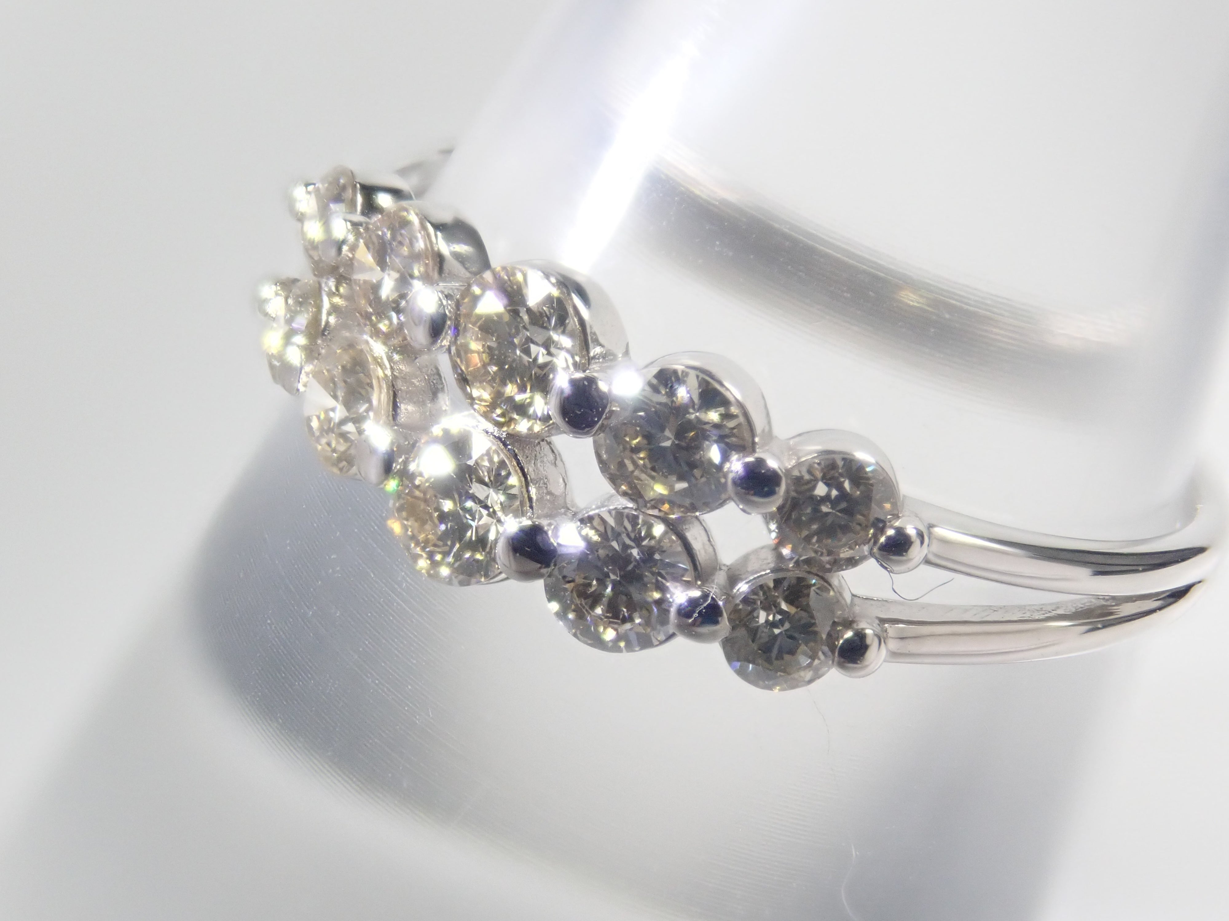 【22602583掲載】【カラフリ】Pt900 ダイヤモンド 0.5ct リング
