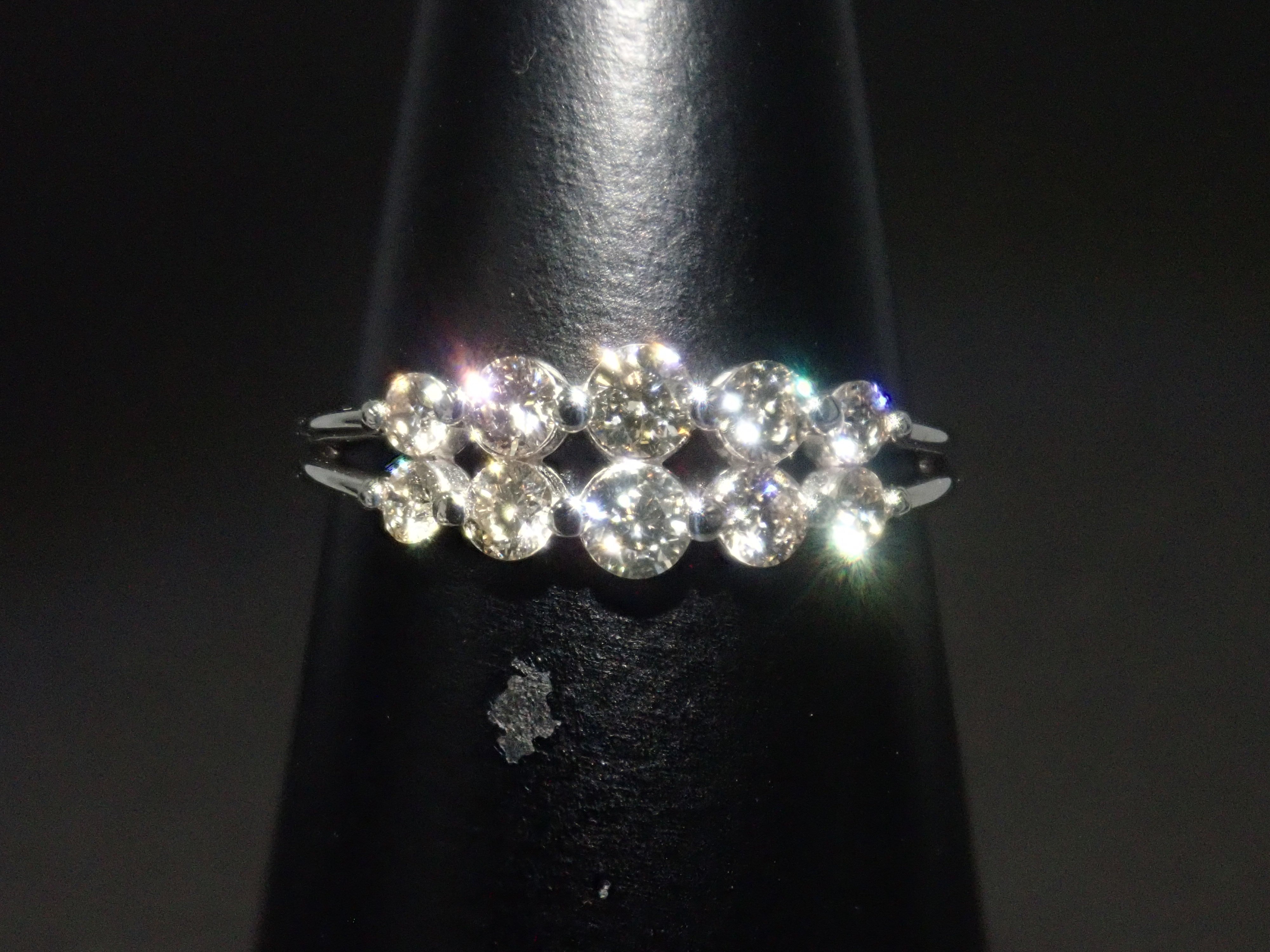 【22602583掲載】【カラフリ】Pt900 ダイヤモンド 0.5ct リング