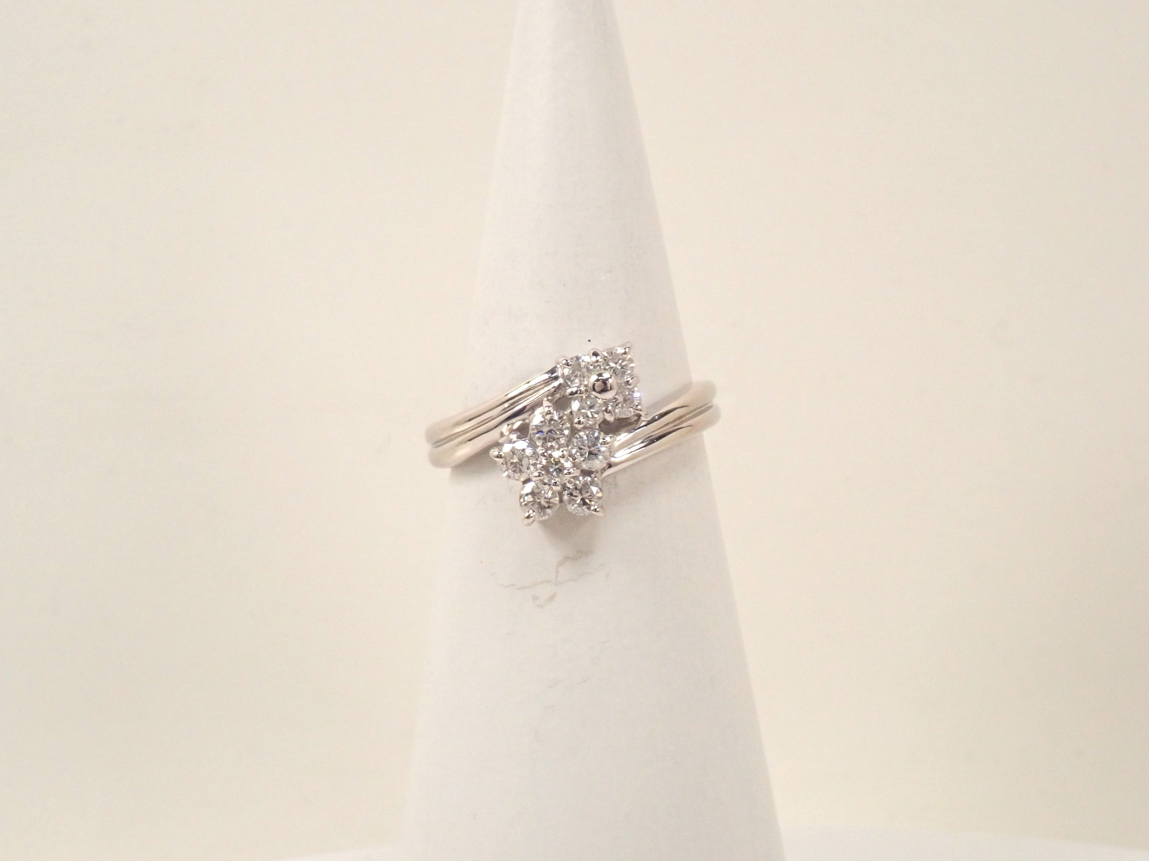 【5/18 22時販売】【カラフリ】Pt900 ダイヤモンド 0.50ct リング
