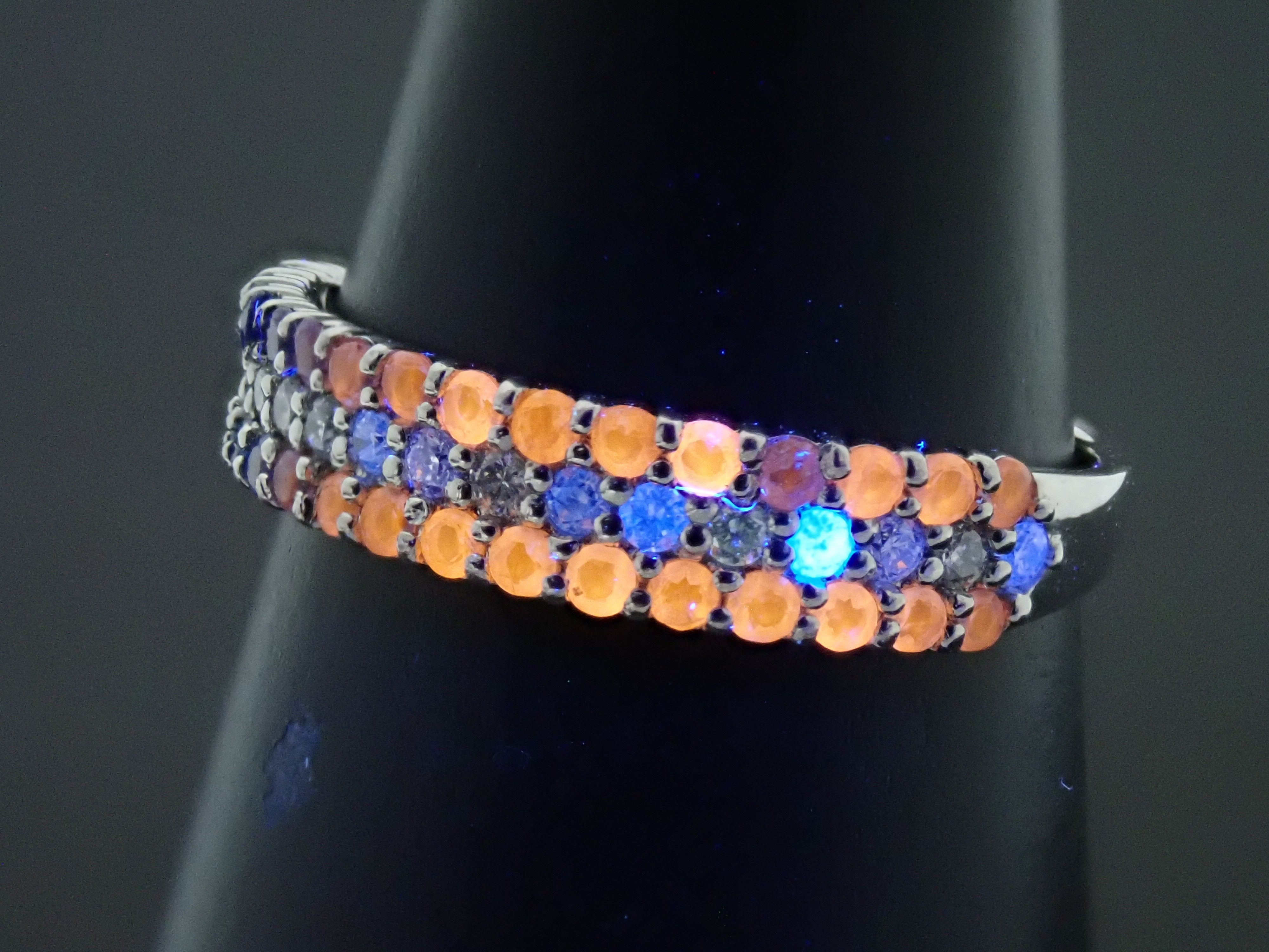【22602598掲載】【カラフリ】Pt950 アウイナイト 0.24ct リング