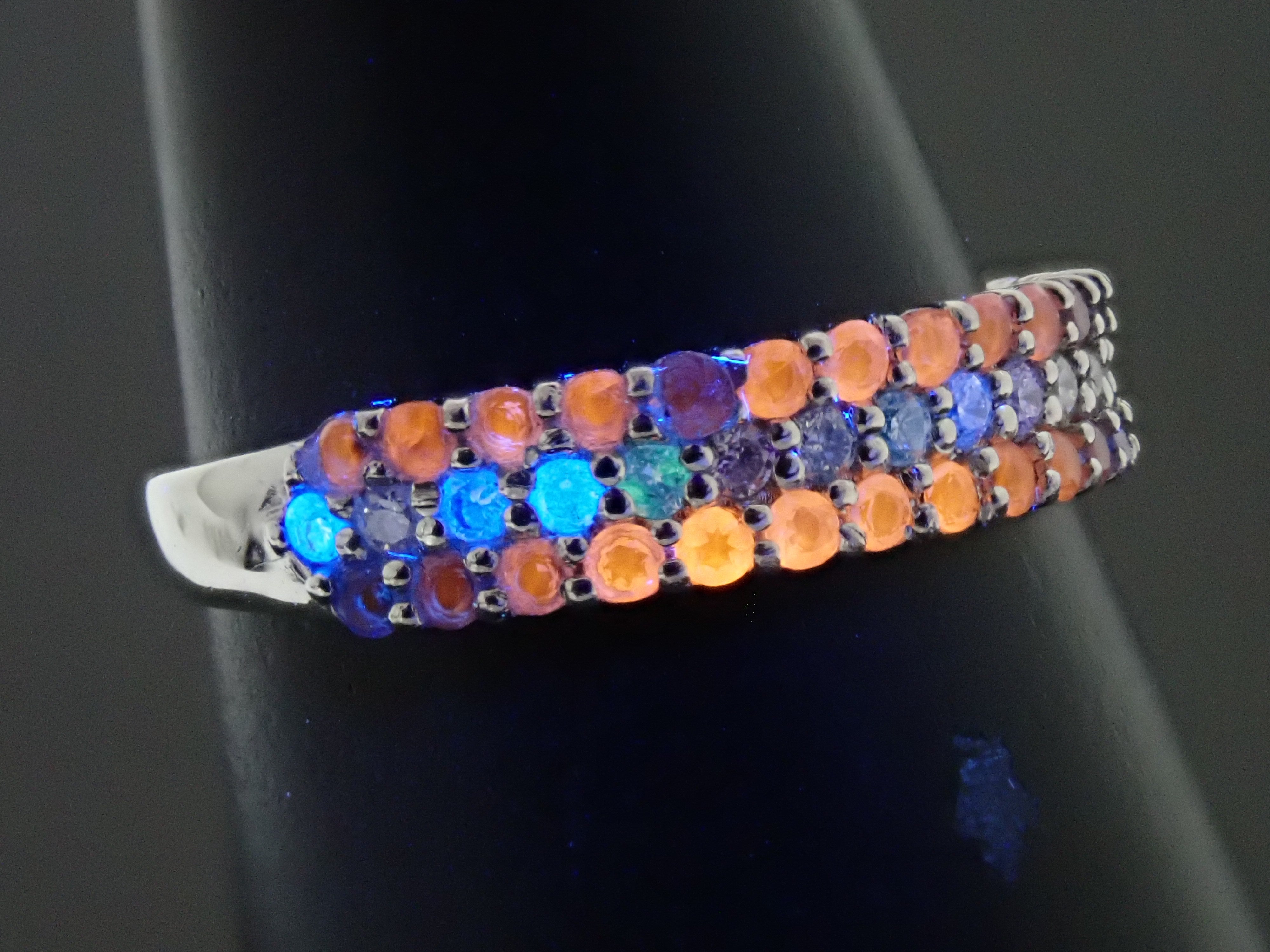 【22602598掲載】【カラフリ】Pt950 アウイナイト 0.24ct リング