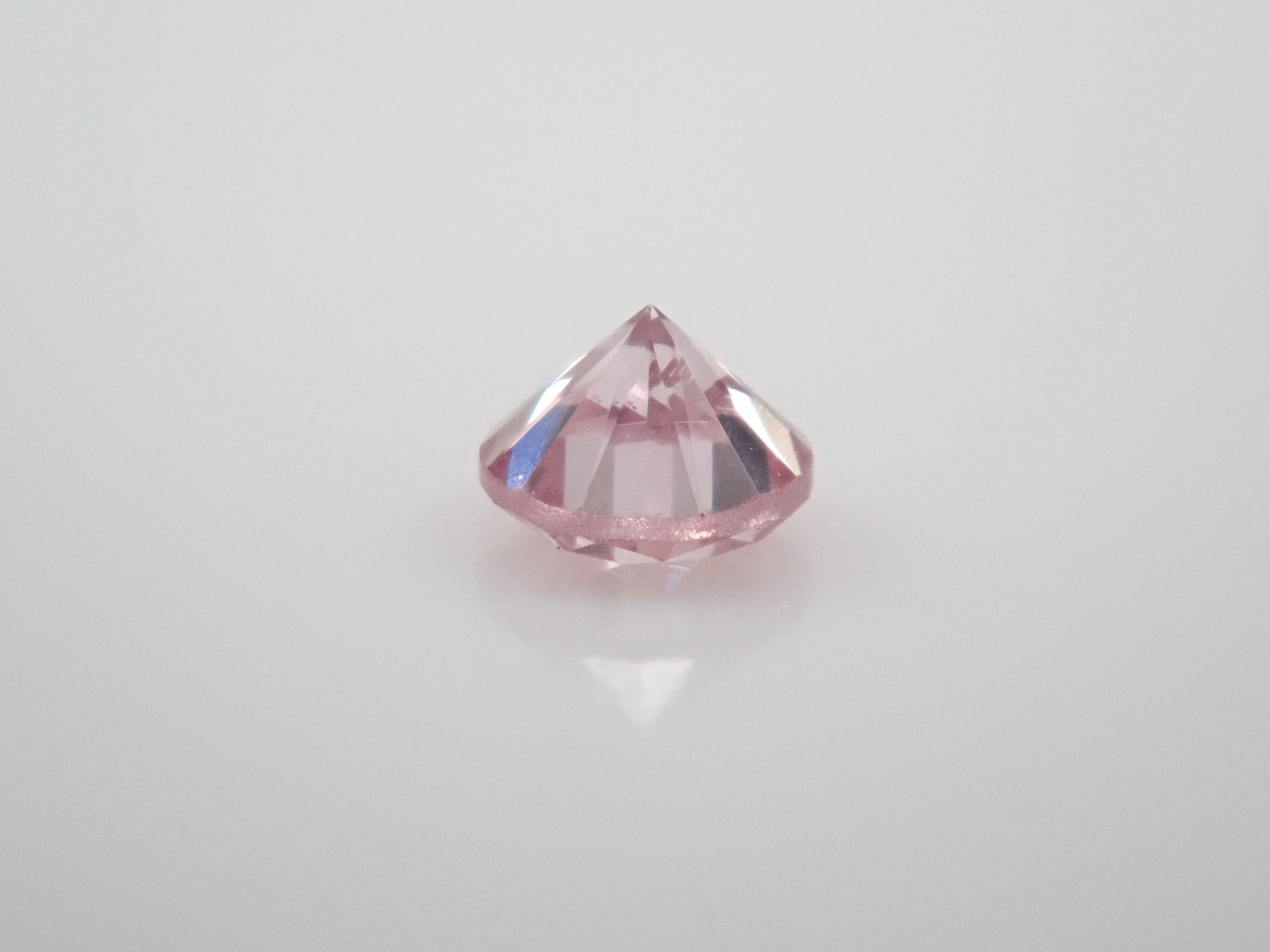 【32501694掲載】ピンクダイヤモンド 0.031ctルース(FANCY PRPLISH PINK, SI1)