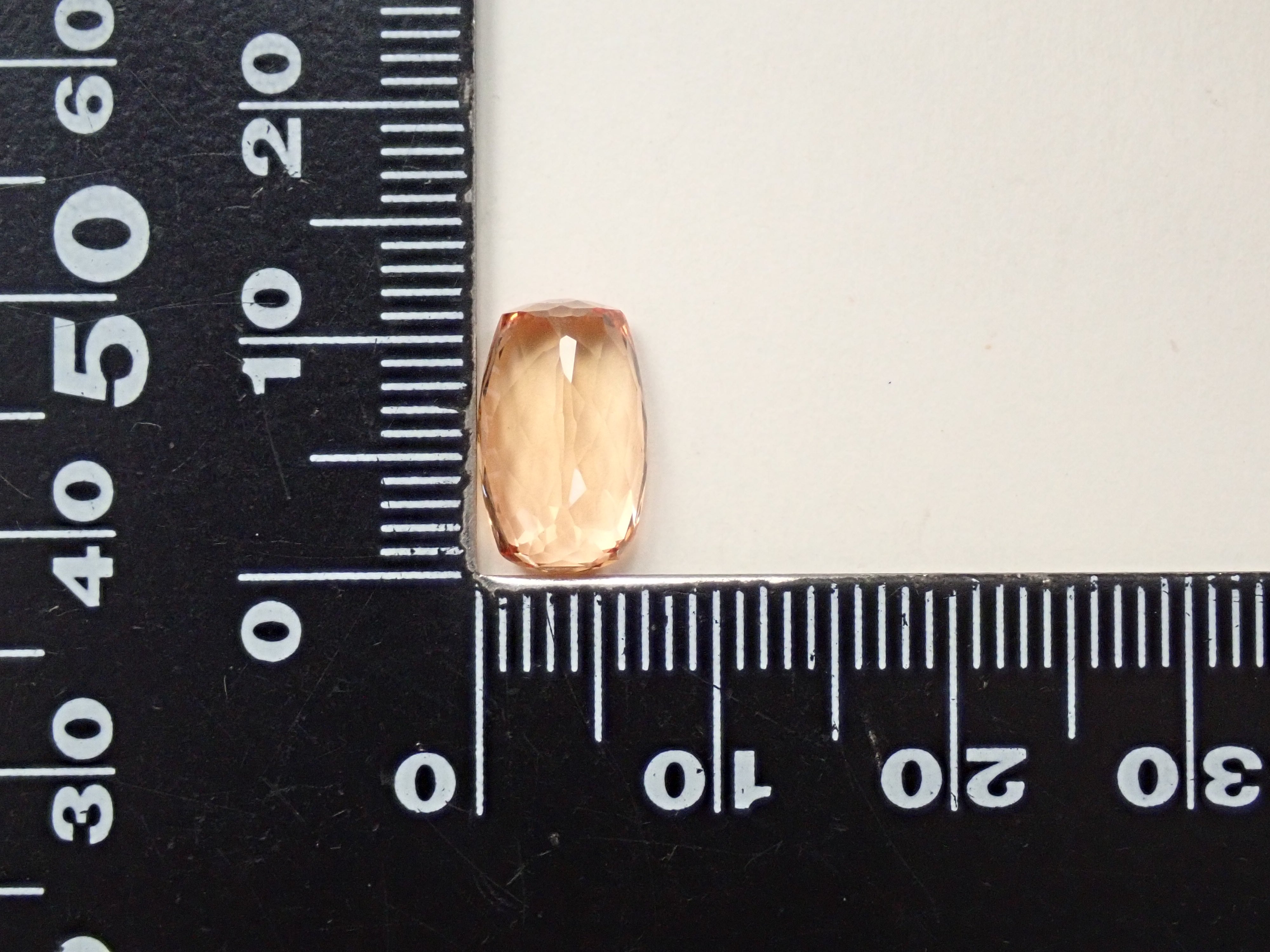 【12559339掲載】ブラジル産インペリアルトパーズ 4.321ctルース