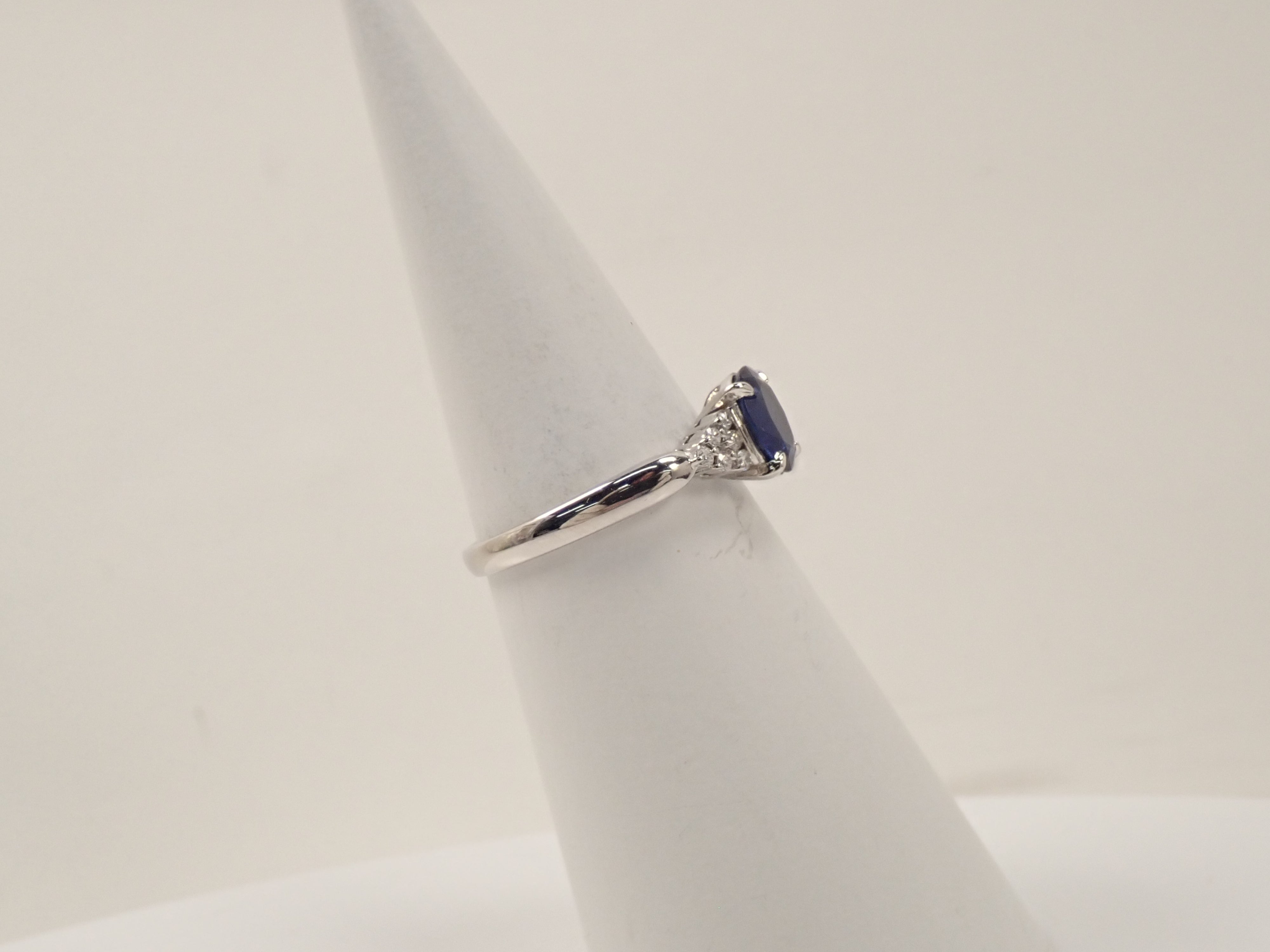 【22602610掲載】【カラフリ】Pt900 タイ産サファイア 1.33ct リング