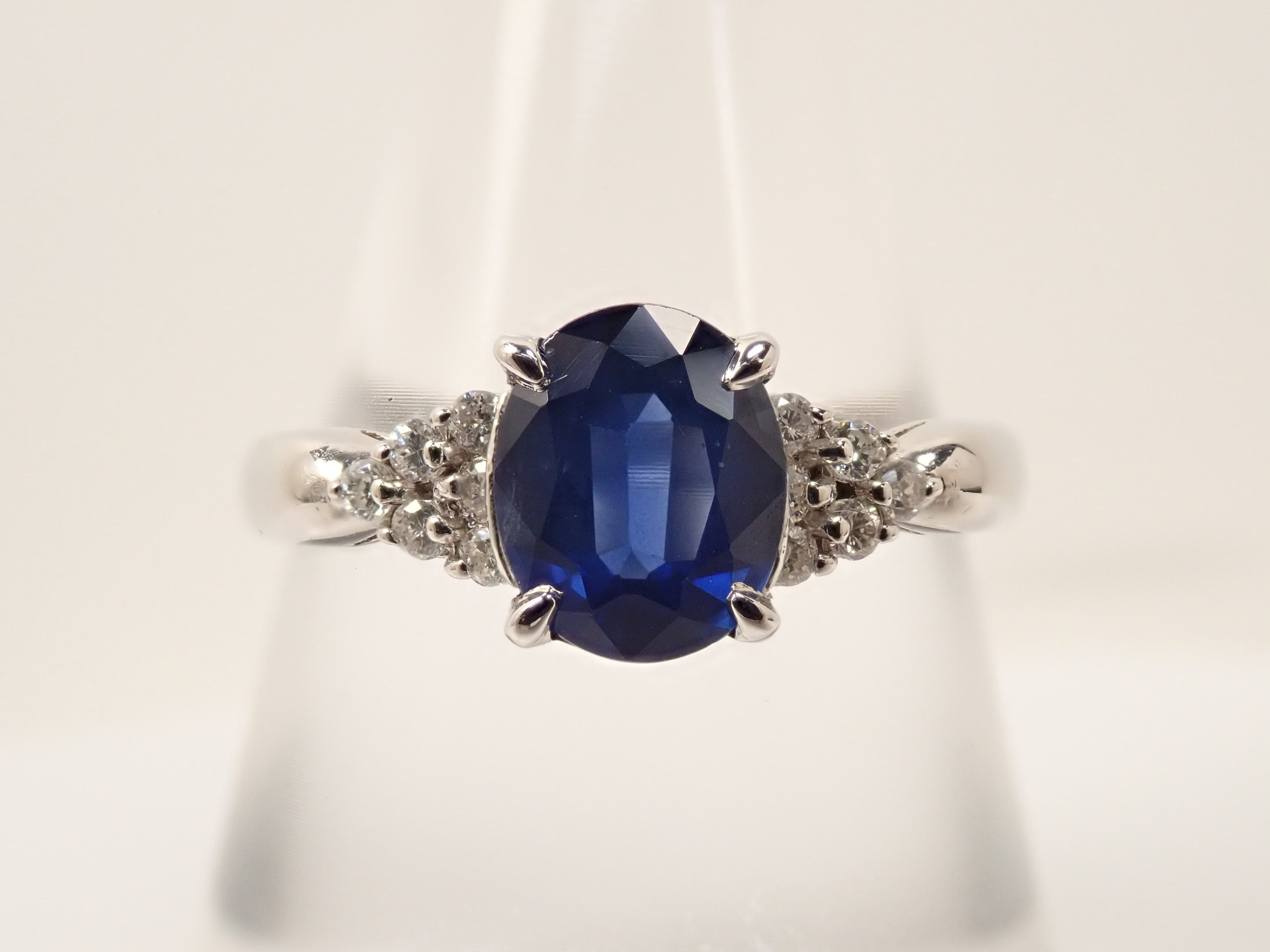 【22602610掲載】【カラフリ】Pt900 タイ産サファイア 1.33ct リング