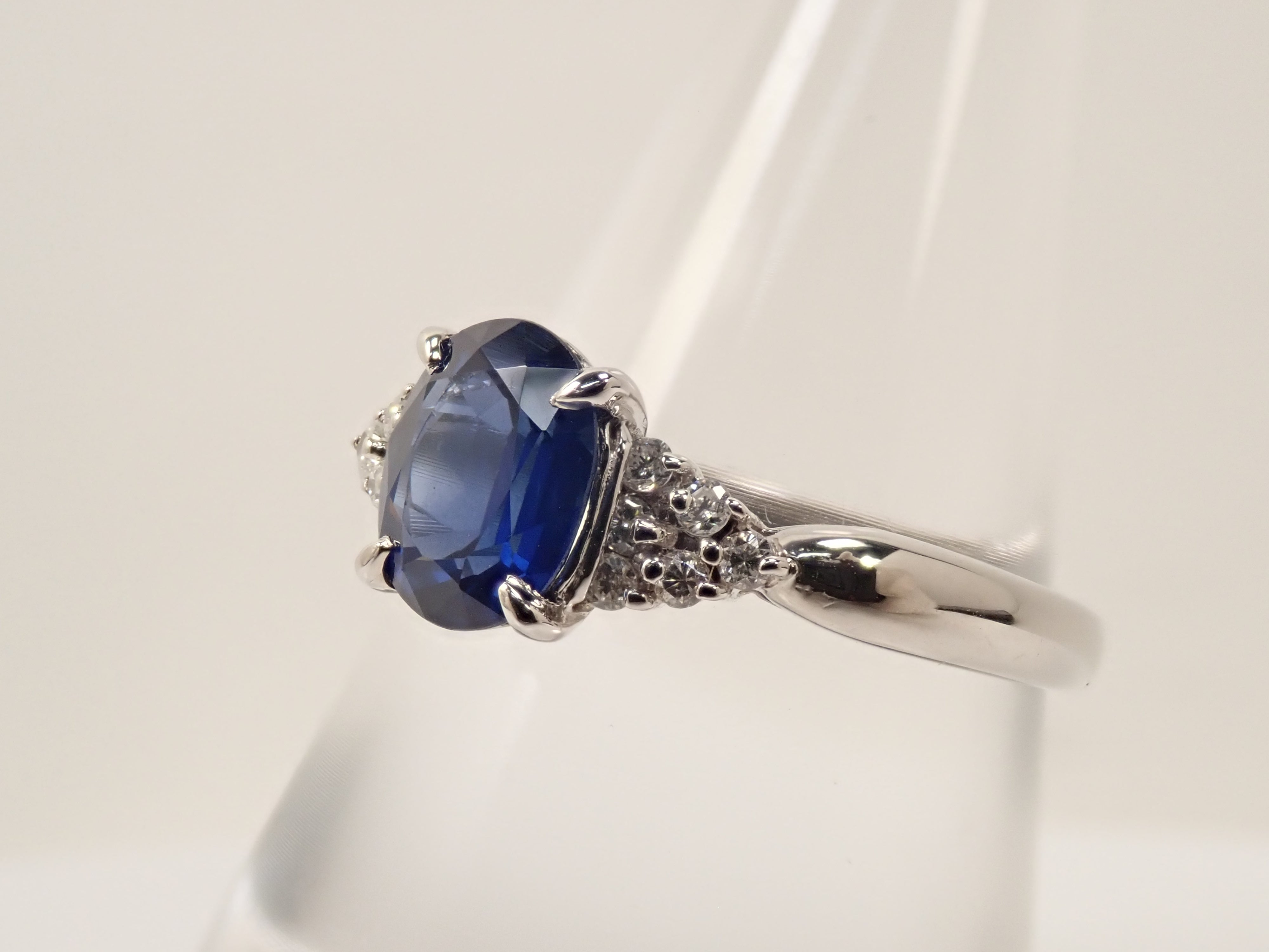 【22602610掲載】【カラフリ】Pt900 タイ産サファイア 1.33ct リング