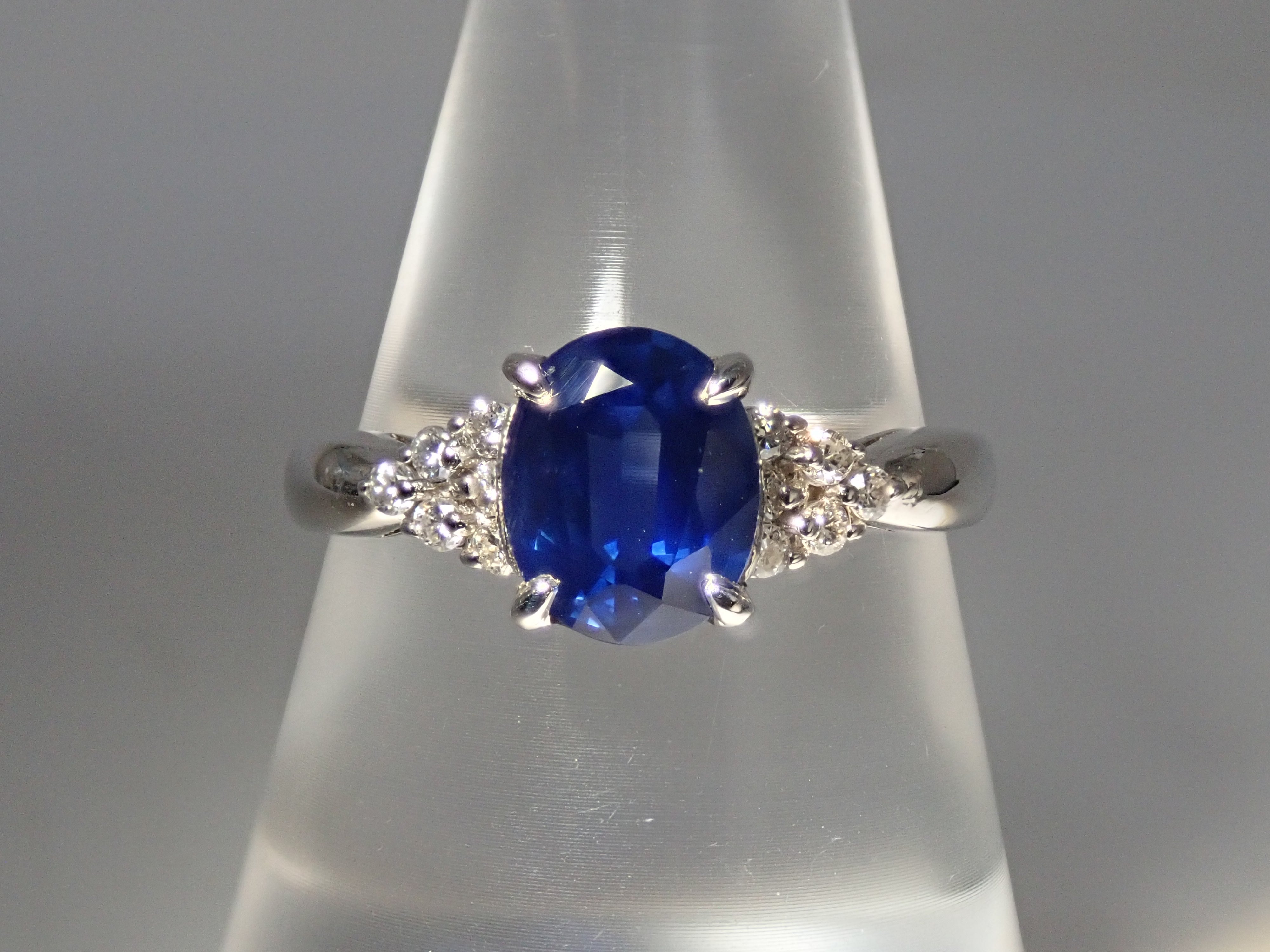 【22602610掲載】【カラフリ】Pt900 タイ産サファイア 1.33ct リング