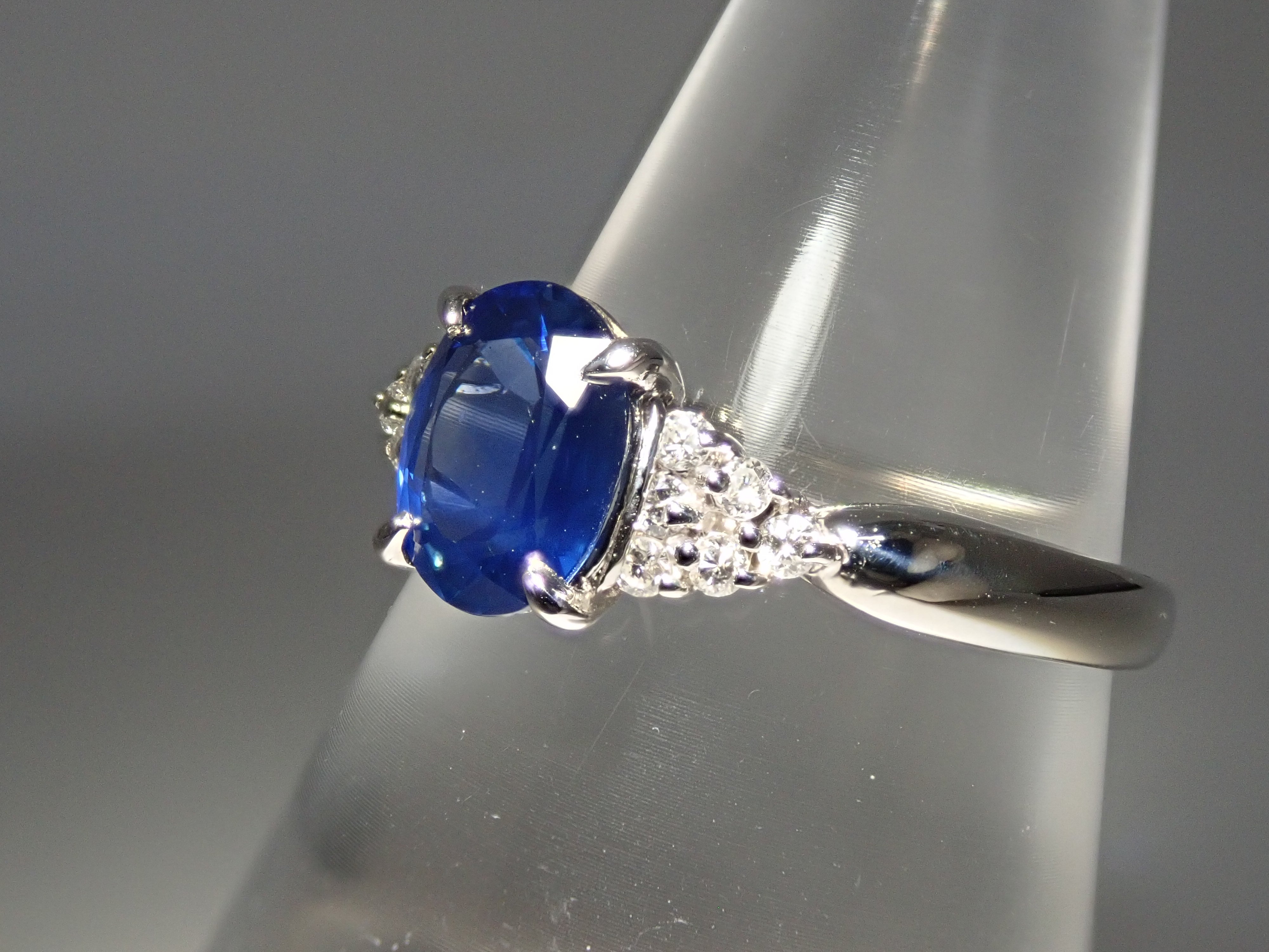 【22602610掲載】【カラフリ】Pt900 タイ産サファイア 1.33ct リング