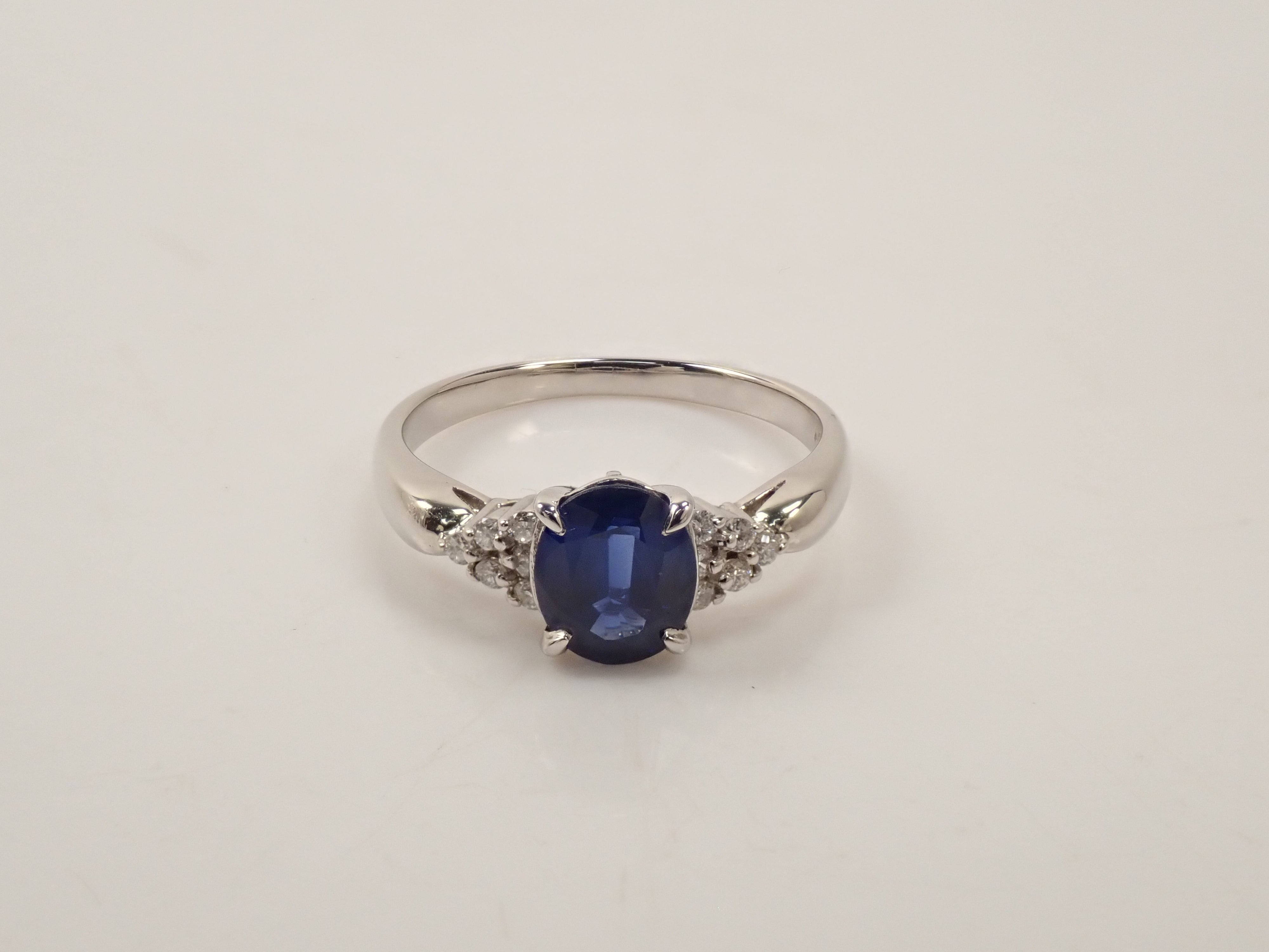 【22602610掲載】【カラフリ】Pt900 タイ産サファイア 1.33ct リング