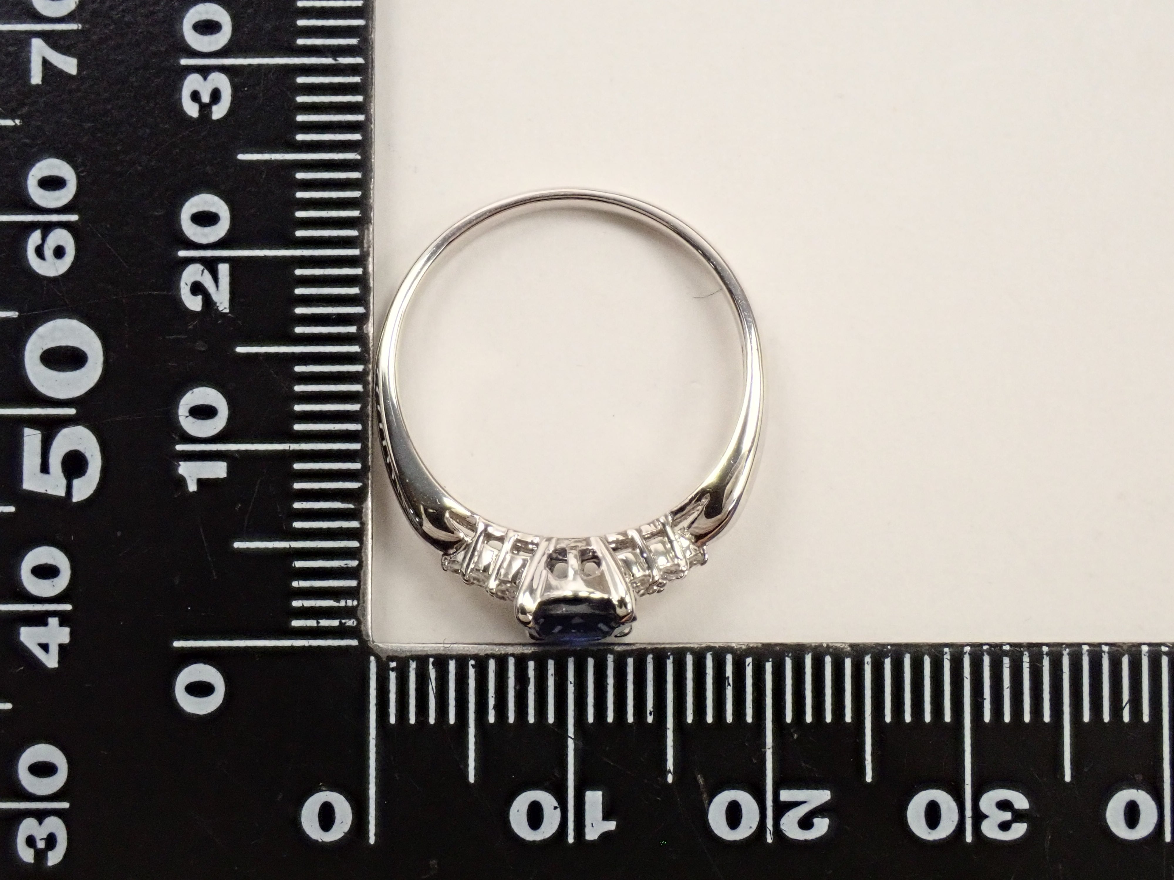 【22602610掲載】【カラフリ】Pt900 タイ産サファイア 1.33ct リング