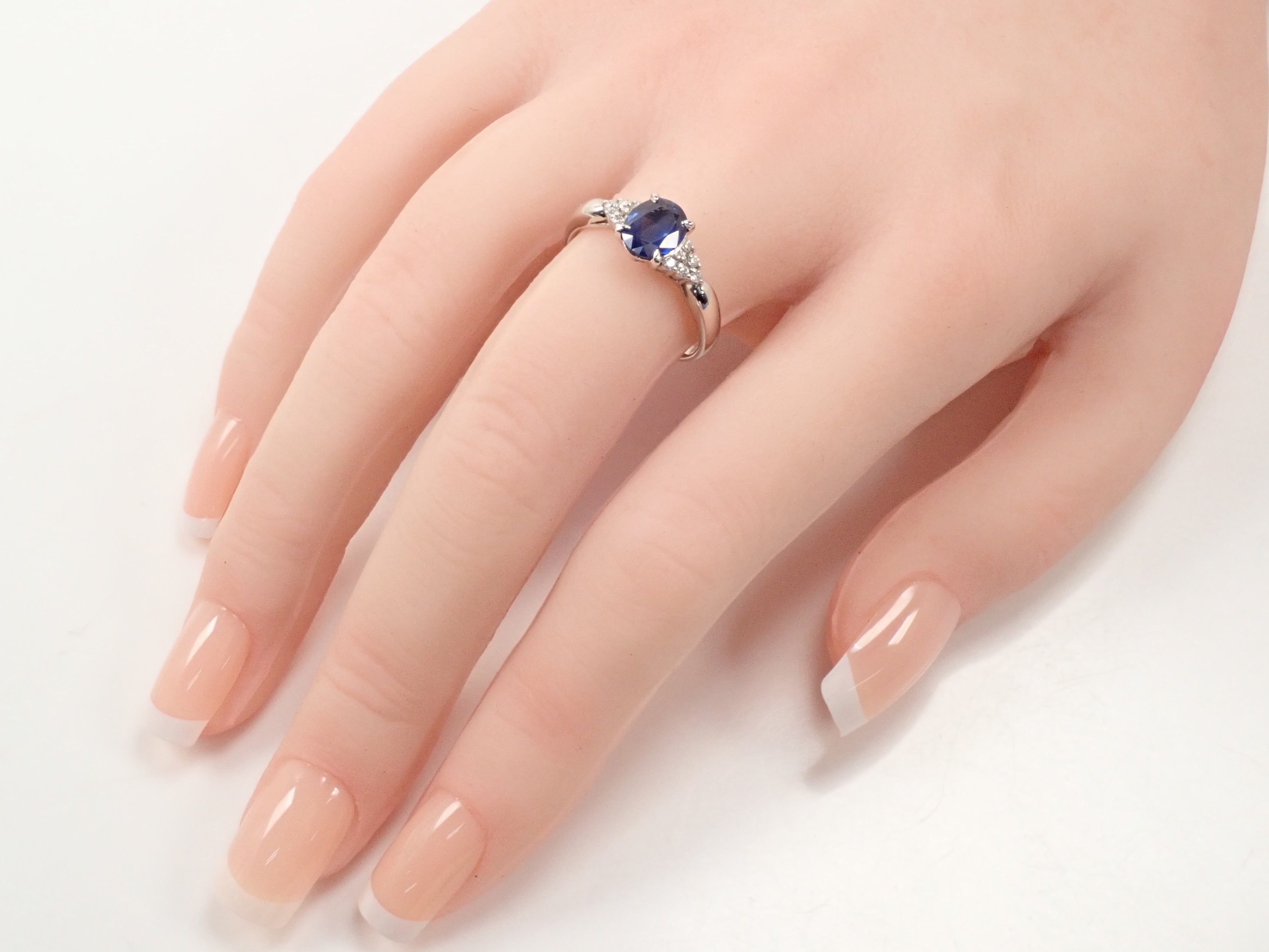 【22602610掲載】【カラフリ】Pt900 タイ産サファイア 1.33ct リング