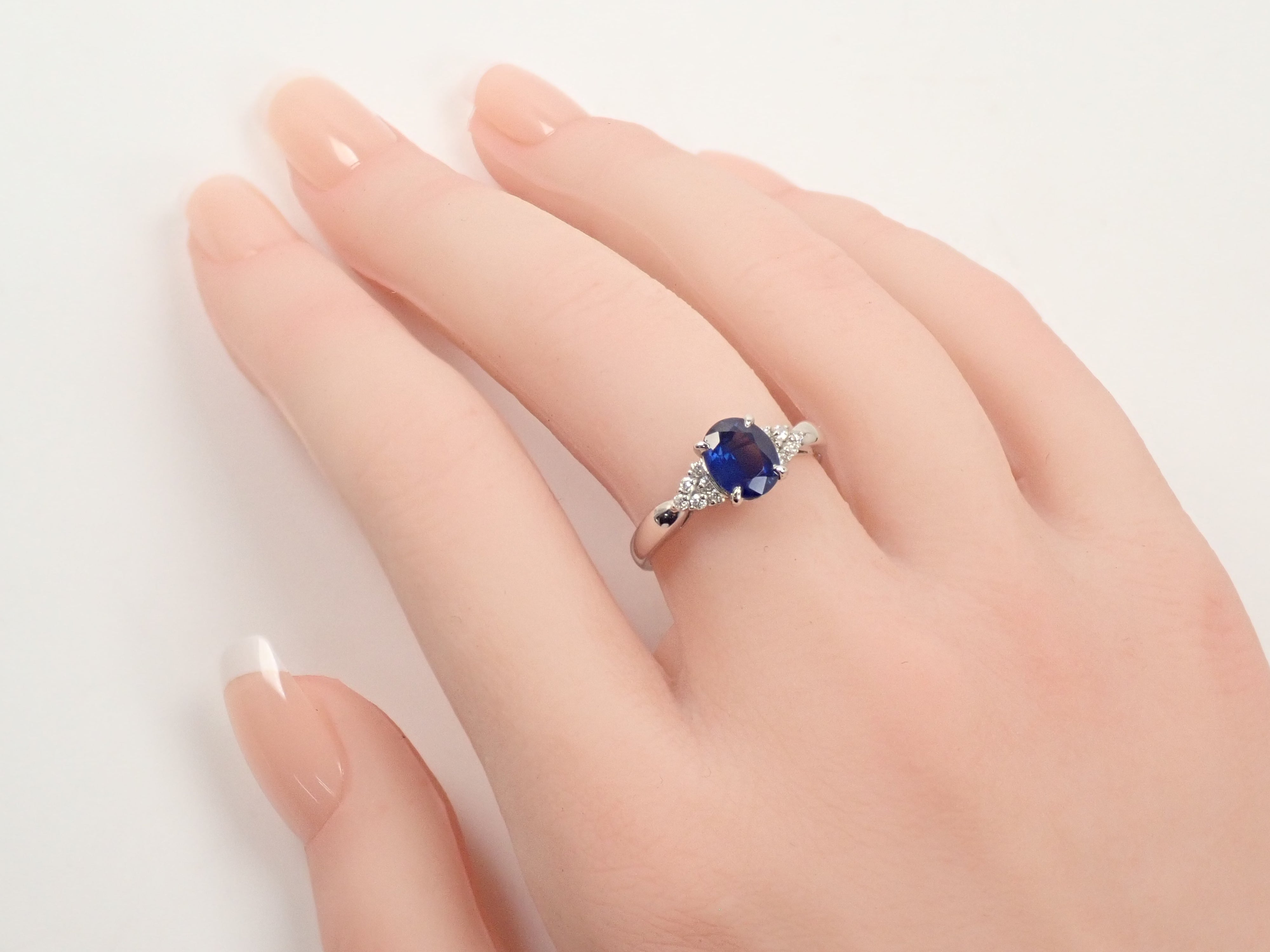 【22602610掲載】【カラフリ】Pt900 タイ産サファイア 1.33ct リング
