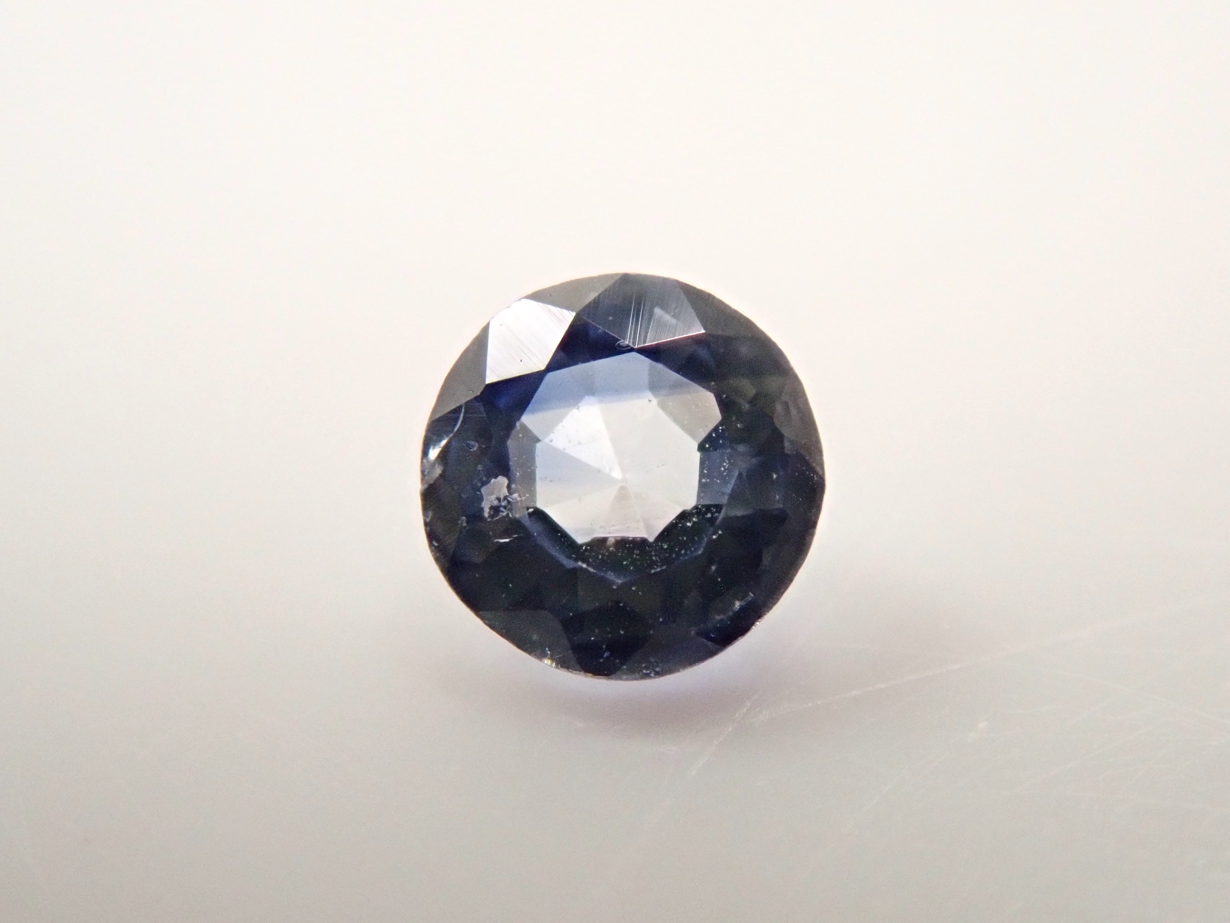 【抽選販売0531_03】カシミール産非加熱サファイア 2.7mm/0.090ctルース GIA