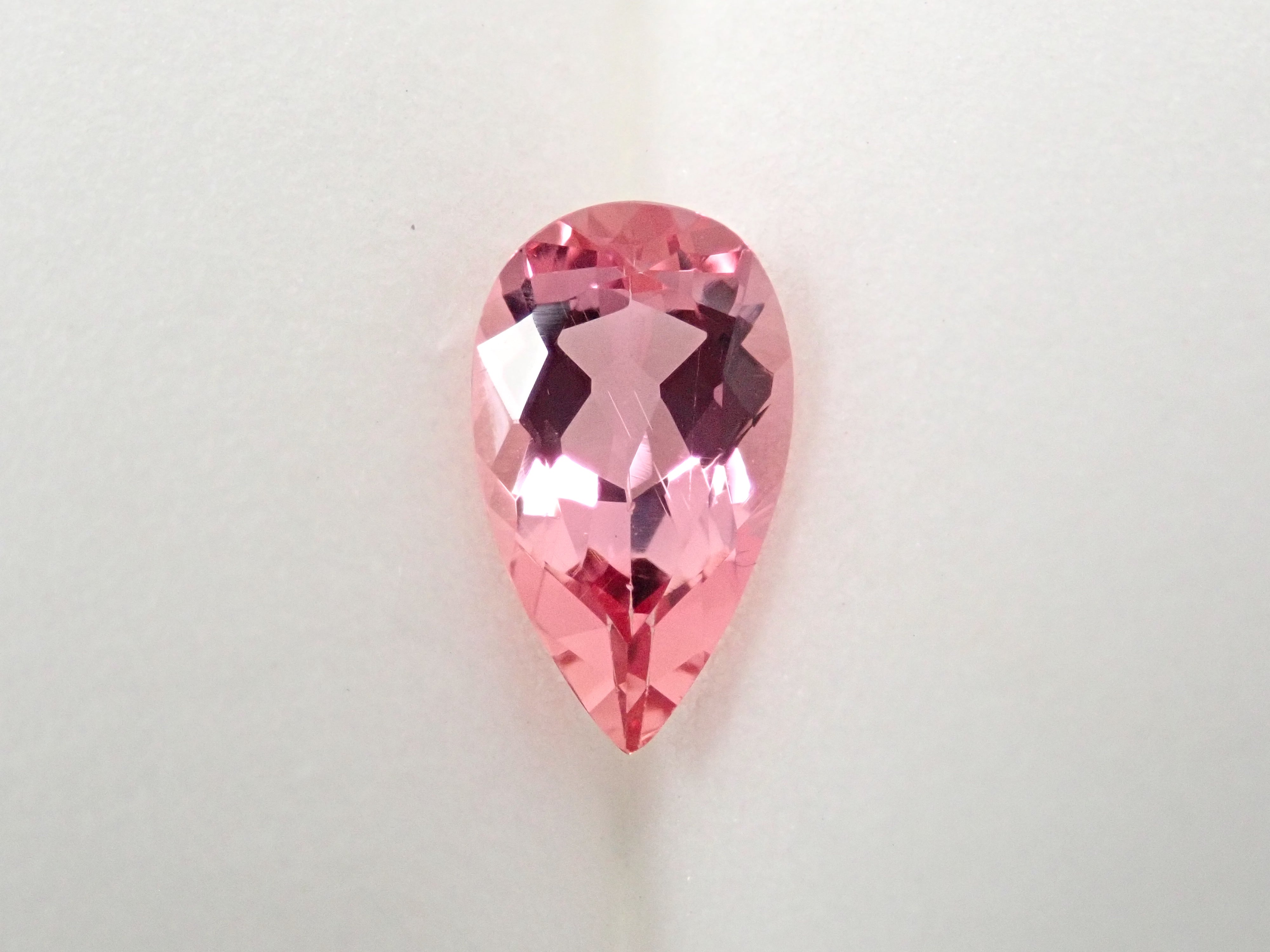 Brazilian unheated pink imperial topaz (sherry pink) 0.931ct loose stone