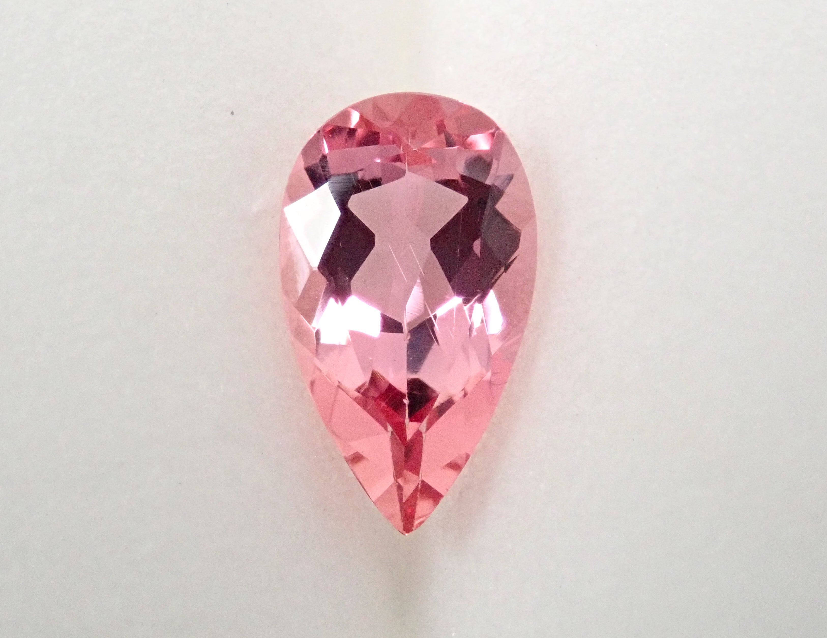 Brazilian unheated pink imperial topaz (sherry pink) 0.931ct loose stone