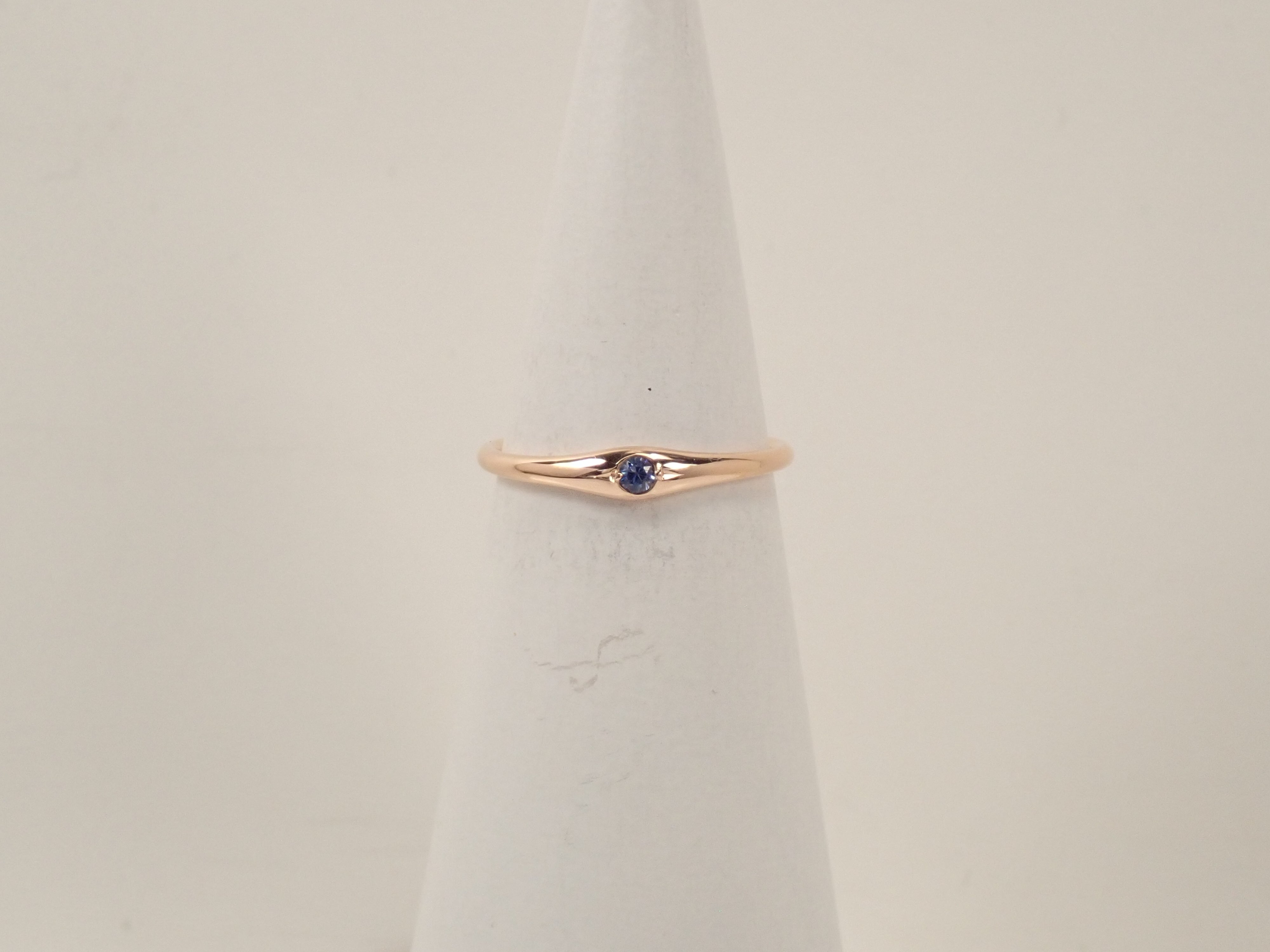 【22602613掲載】【カラフリ】K18PG ベニトアイト 0.03ct ペンダントトップ(ネックレストップ)