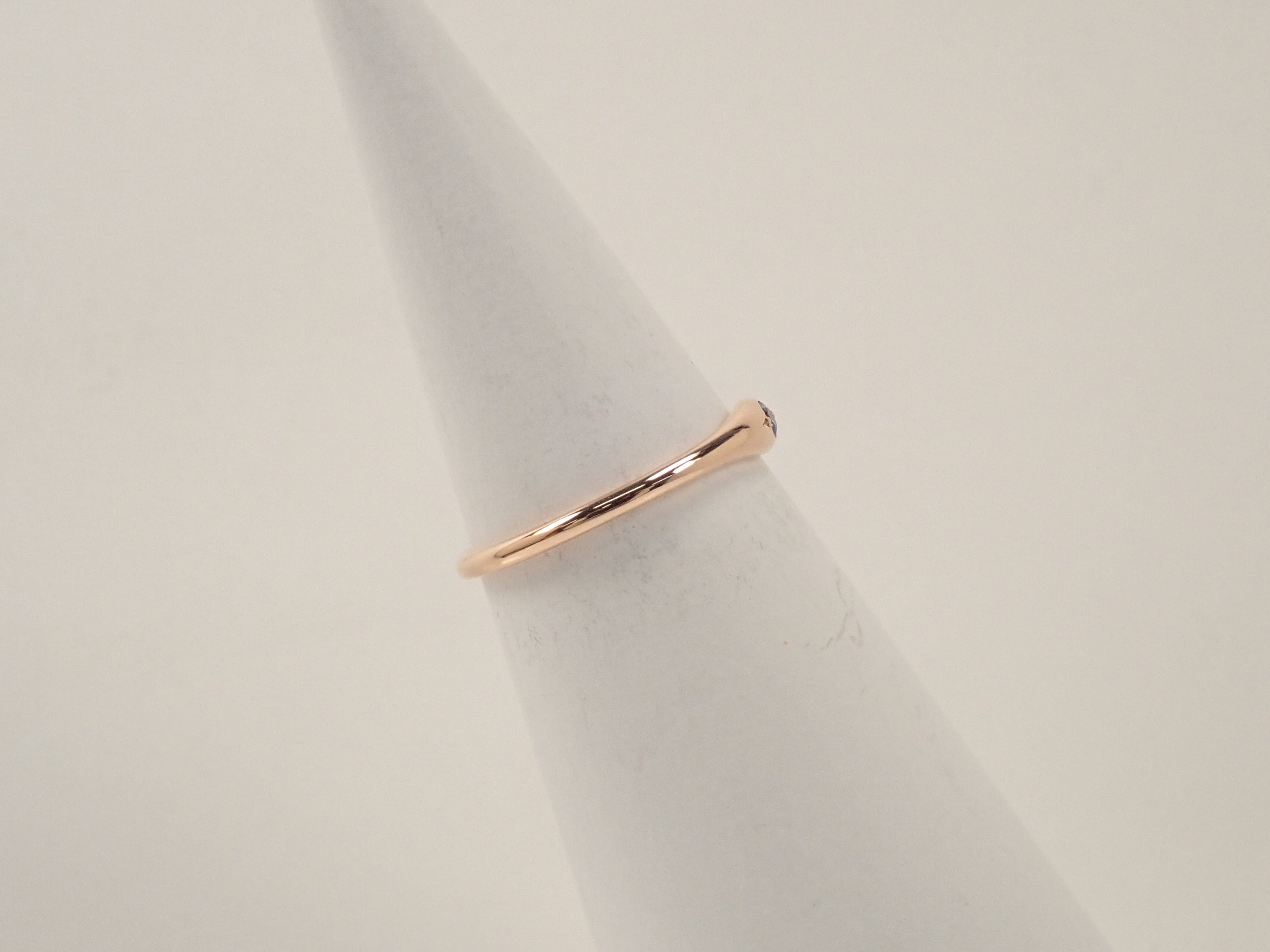 【22602613掲載】【カラフリ】K18PG ベニトアイト 0.03ct ペンダントトップ(ネックレストップ)