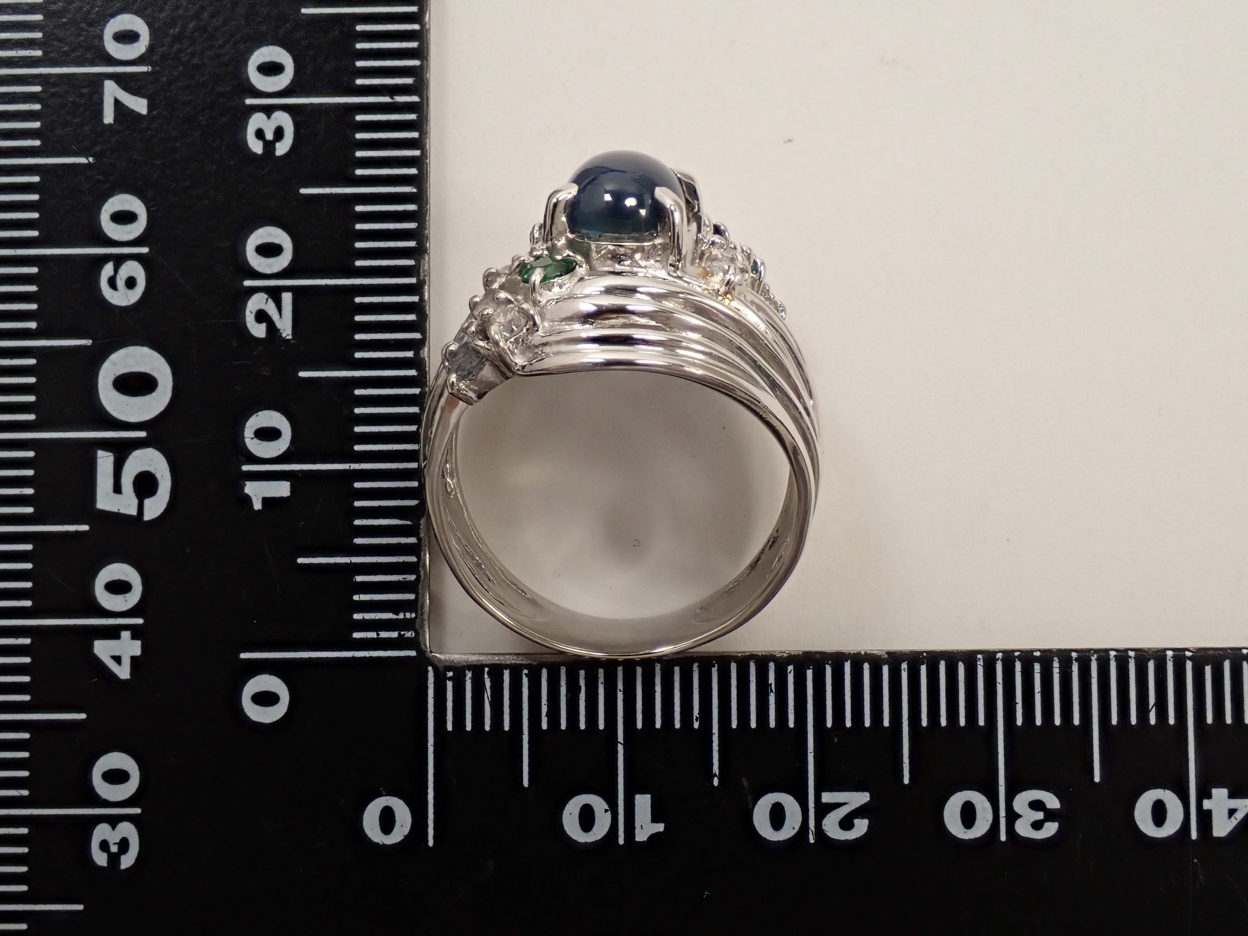 【22602632掲載】【カラフリ】Pt900 ブルーサファイア 2.38ctct リング