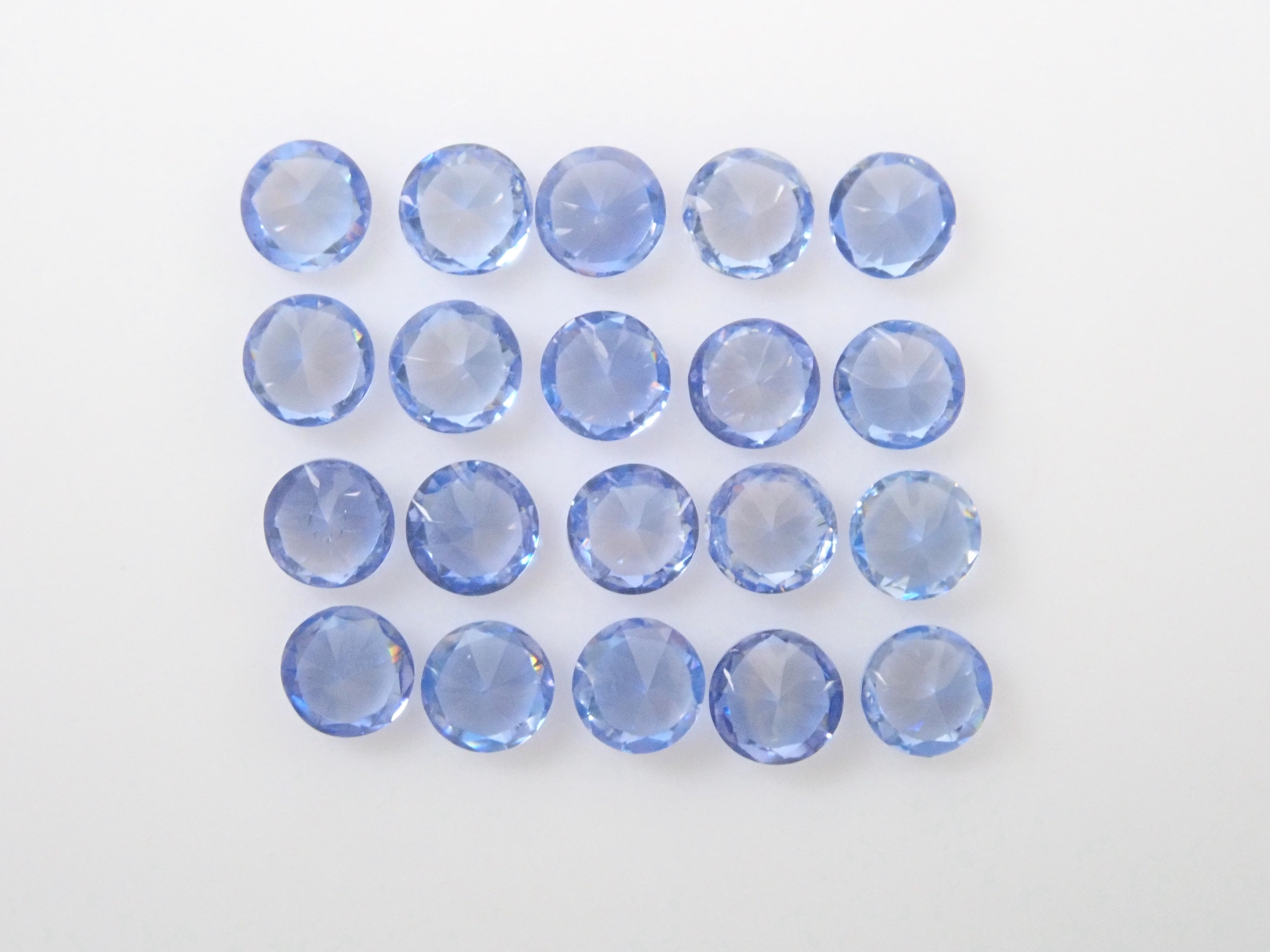 藍錐石 1 石(圓形切割,2.0mm)《可多次購買優惠》