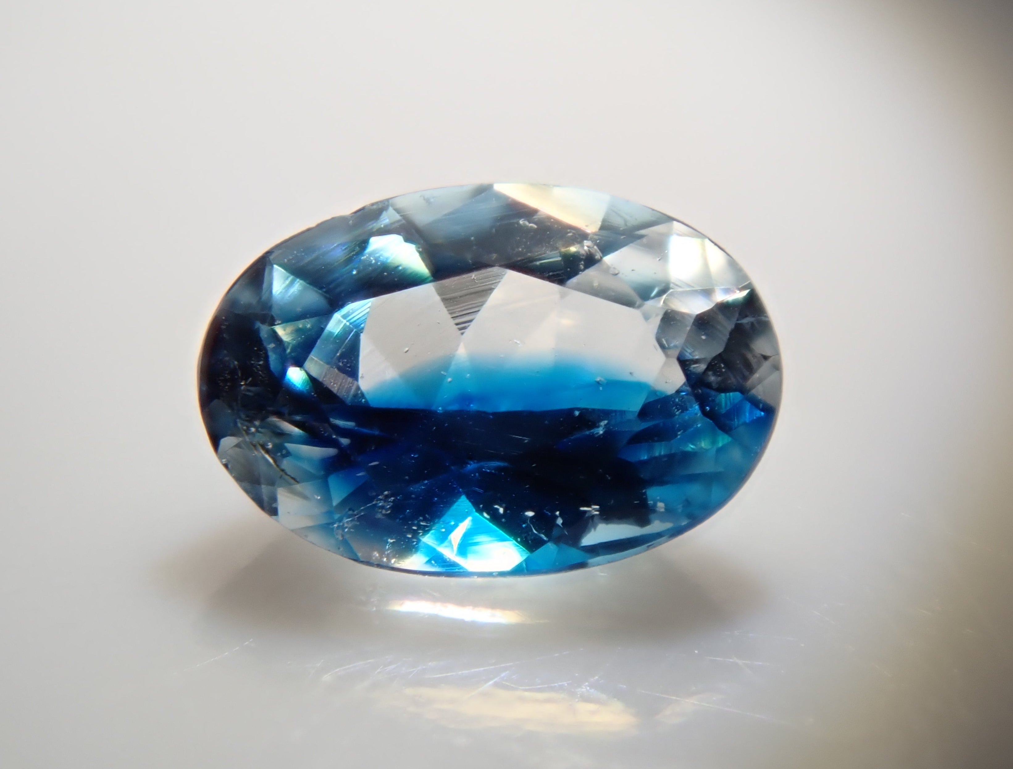 Bicolor Euclase from Zimbabwe 0.084ct loose