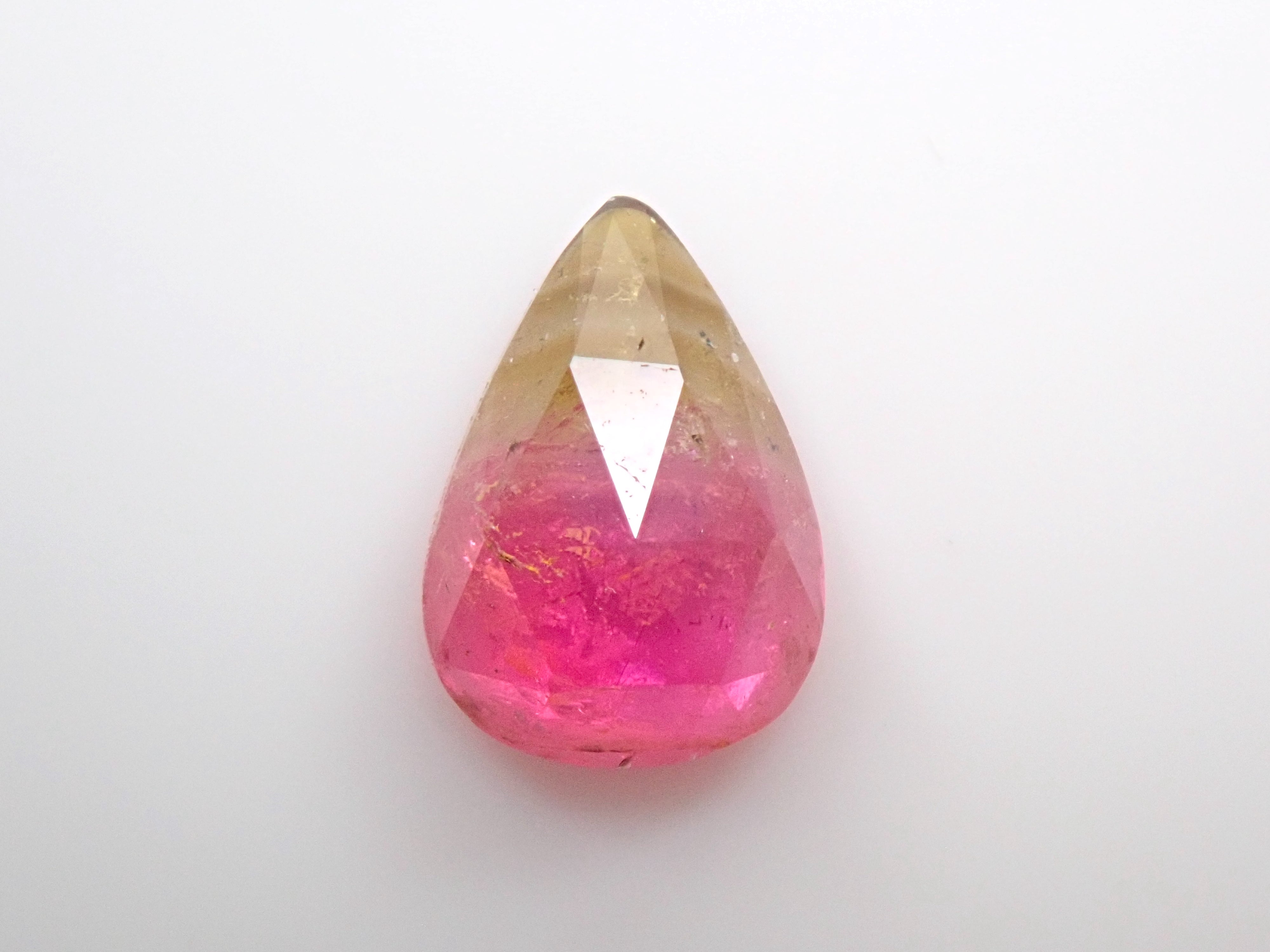 バイカラートルマリン 0.549ctルース(ローズカット)