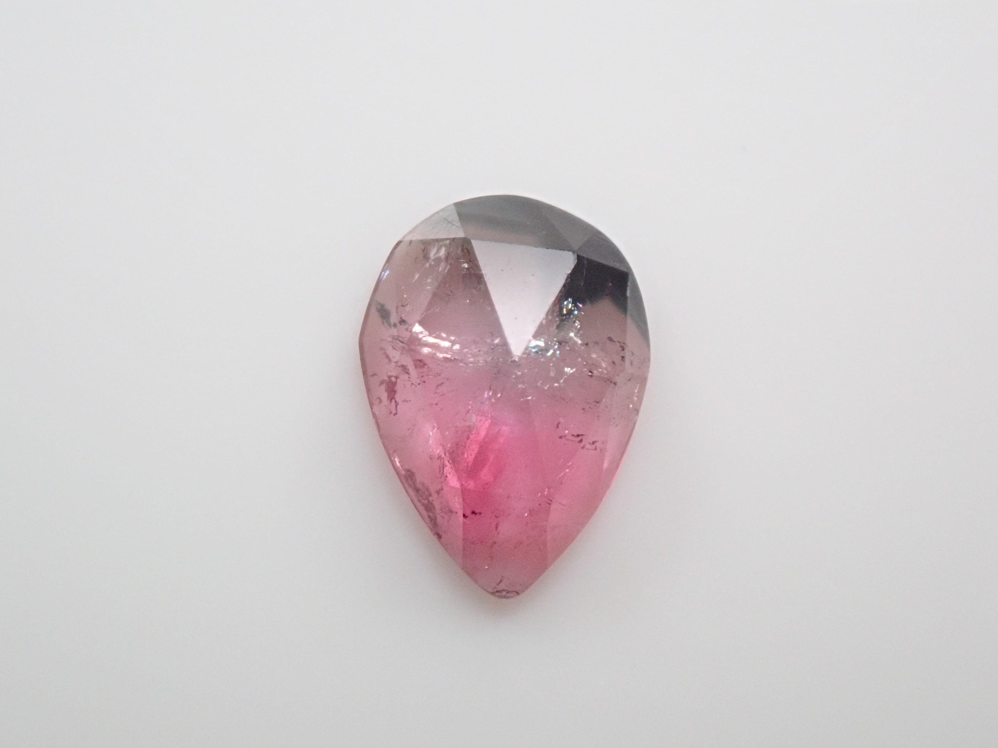 バイカラートルマリン 0.505ctルース(ローズカット)