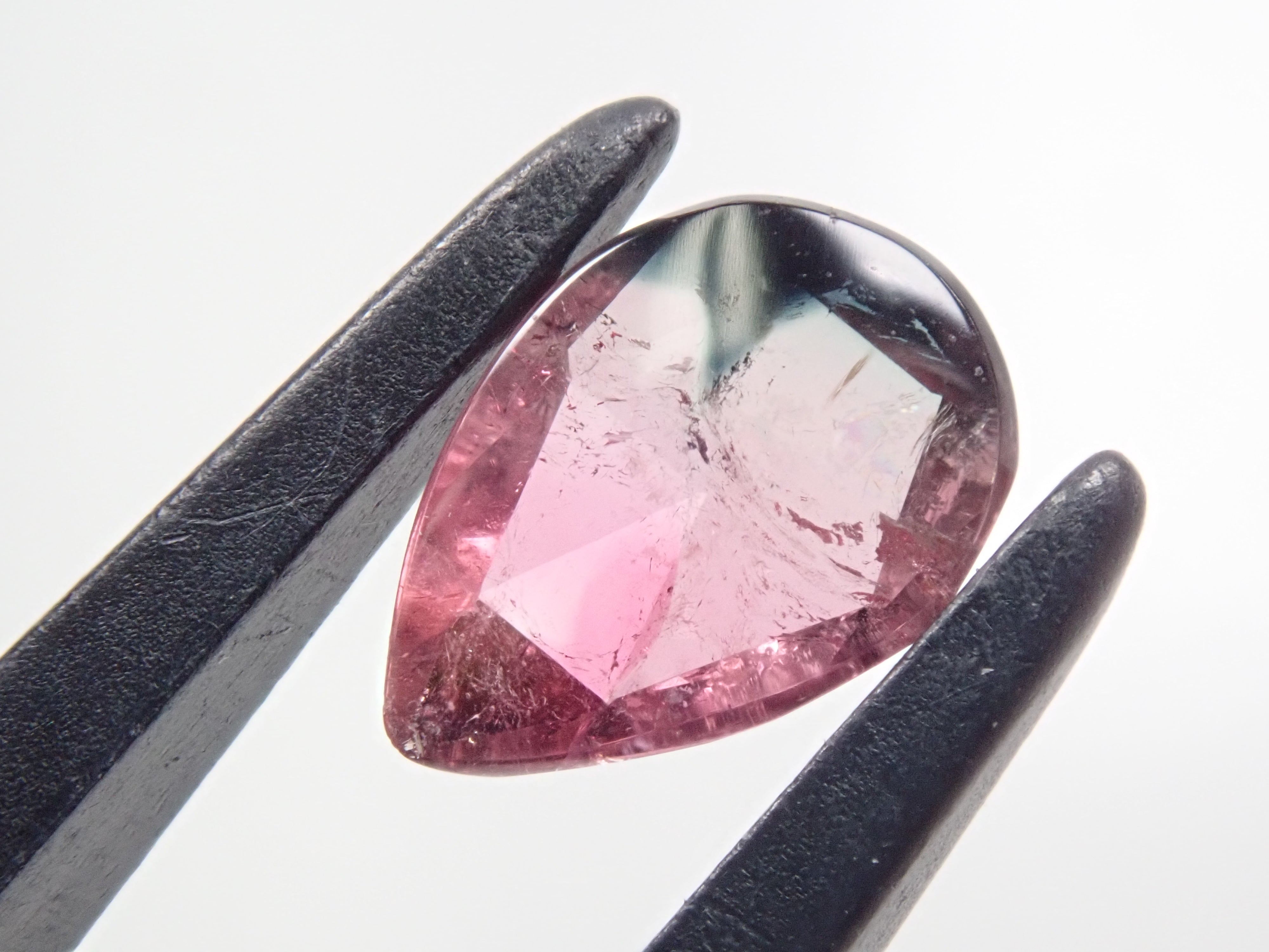 バイカラートルマリン 0.505ctルース(ローズカット)