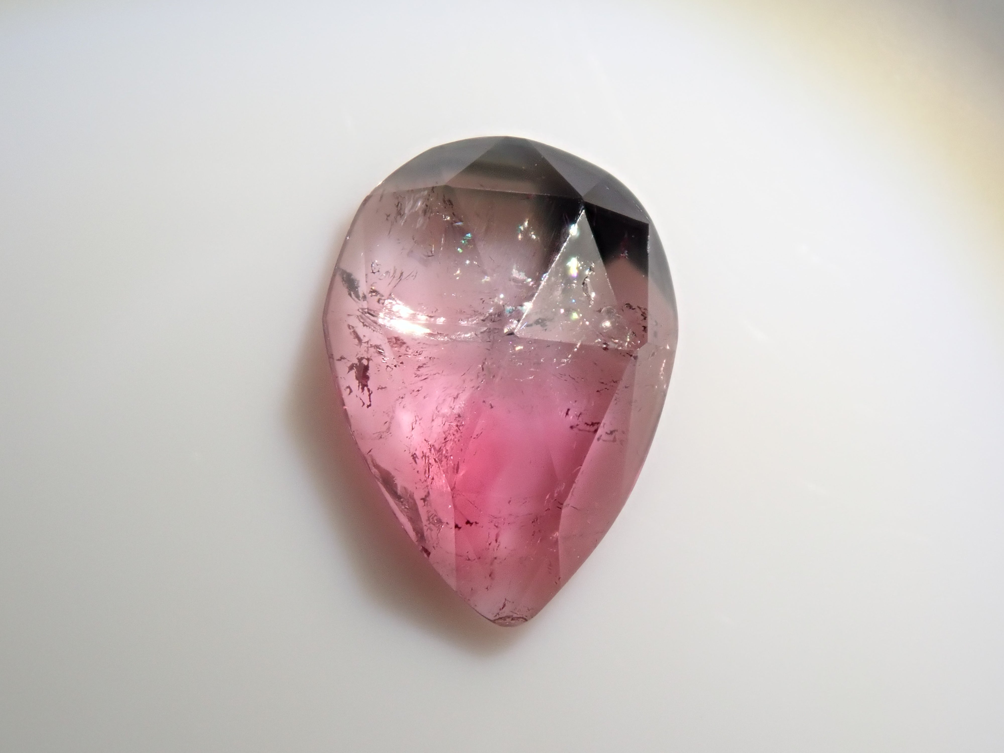 バイカラートルマリン 0.505ctルース(ローズカット)