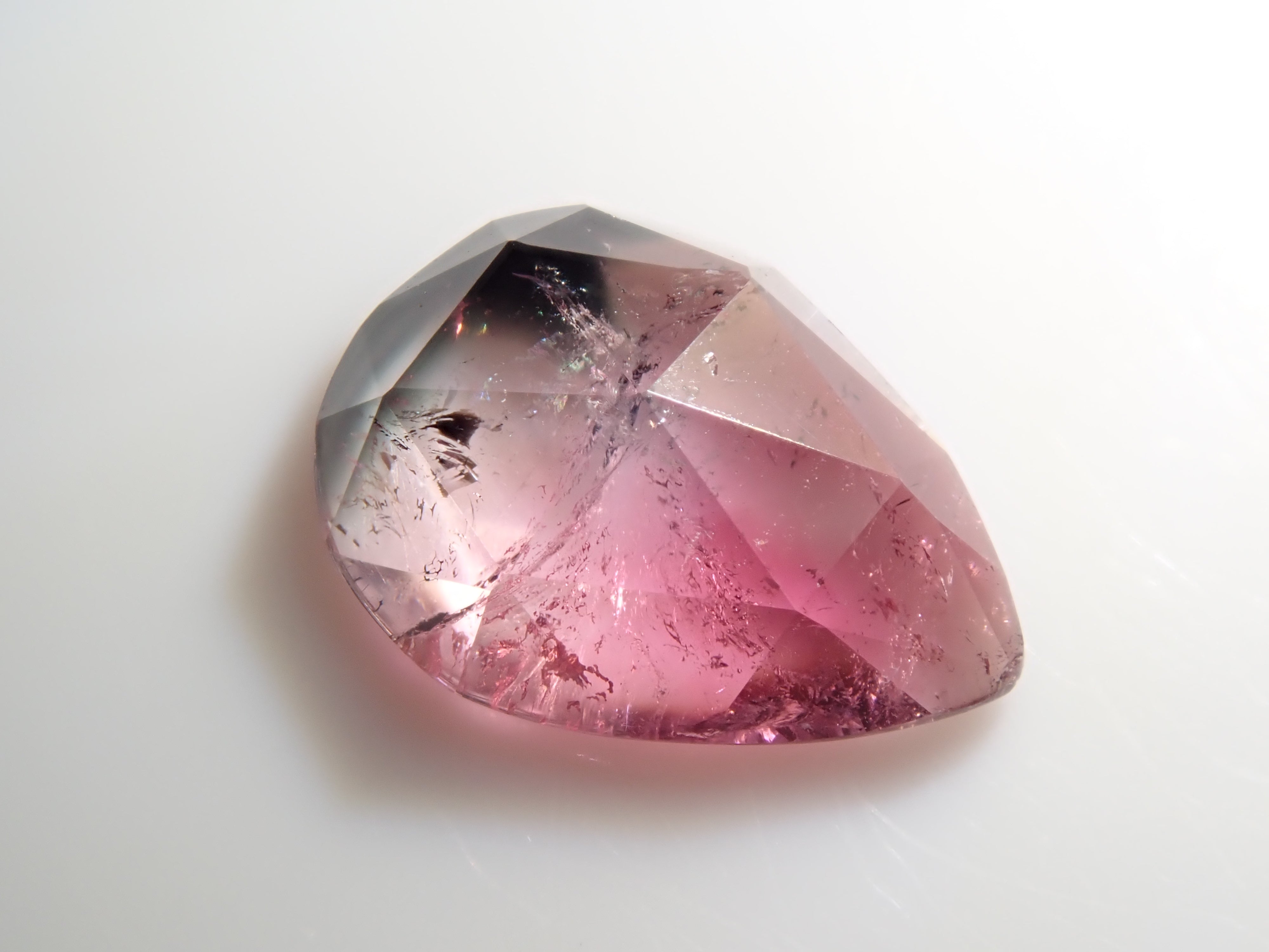 バイカラートルマリン 0.505ctルース(ローズカット)