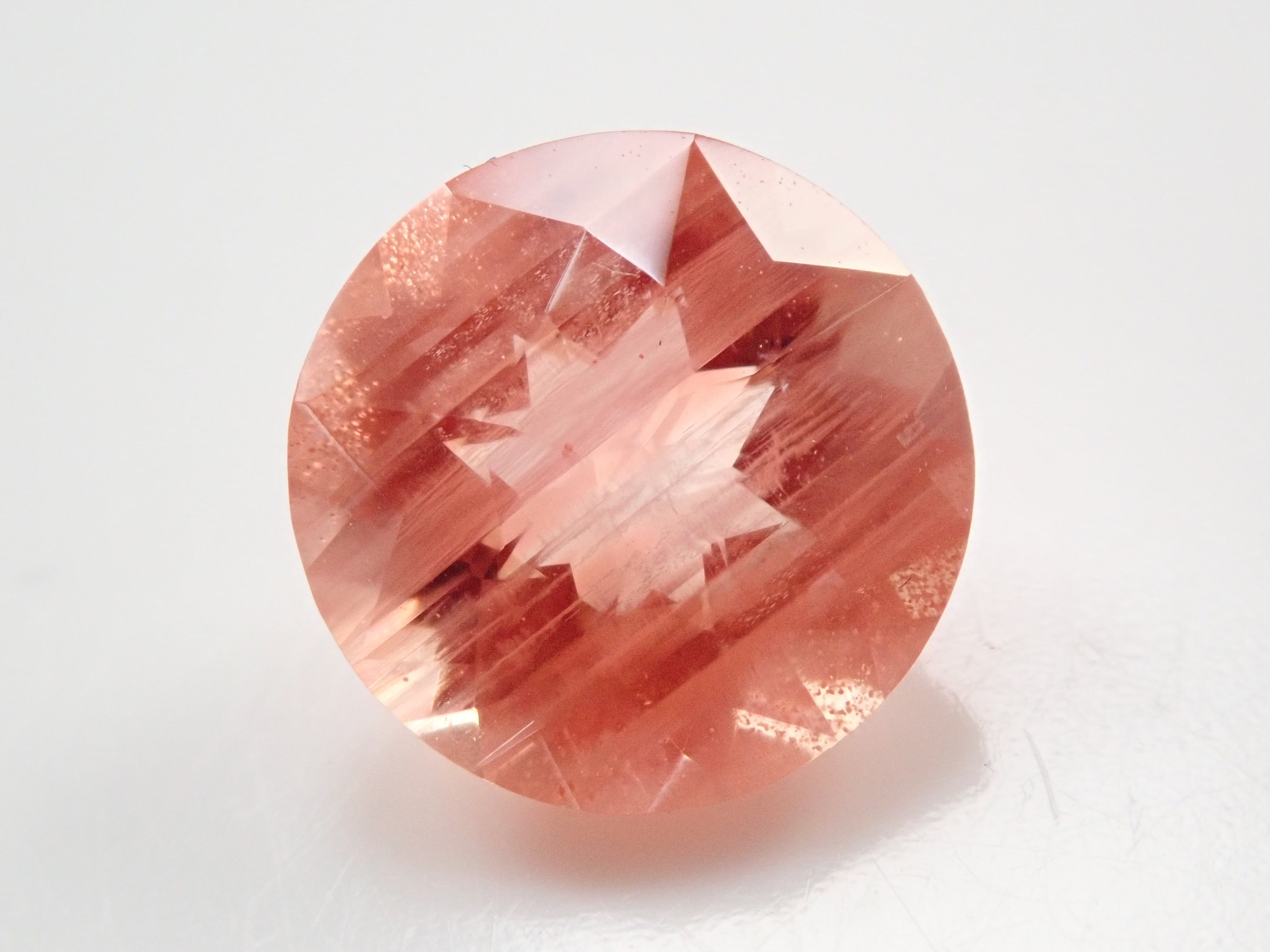 【カメリアカット】オレゴンサンストーン 2.102ct《コラボ》ルース ワッペン