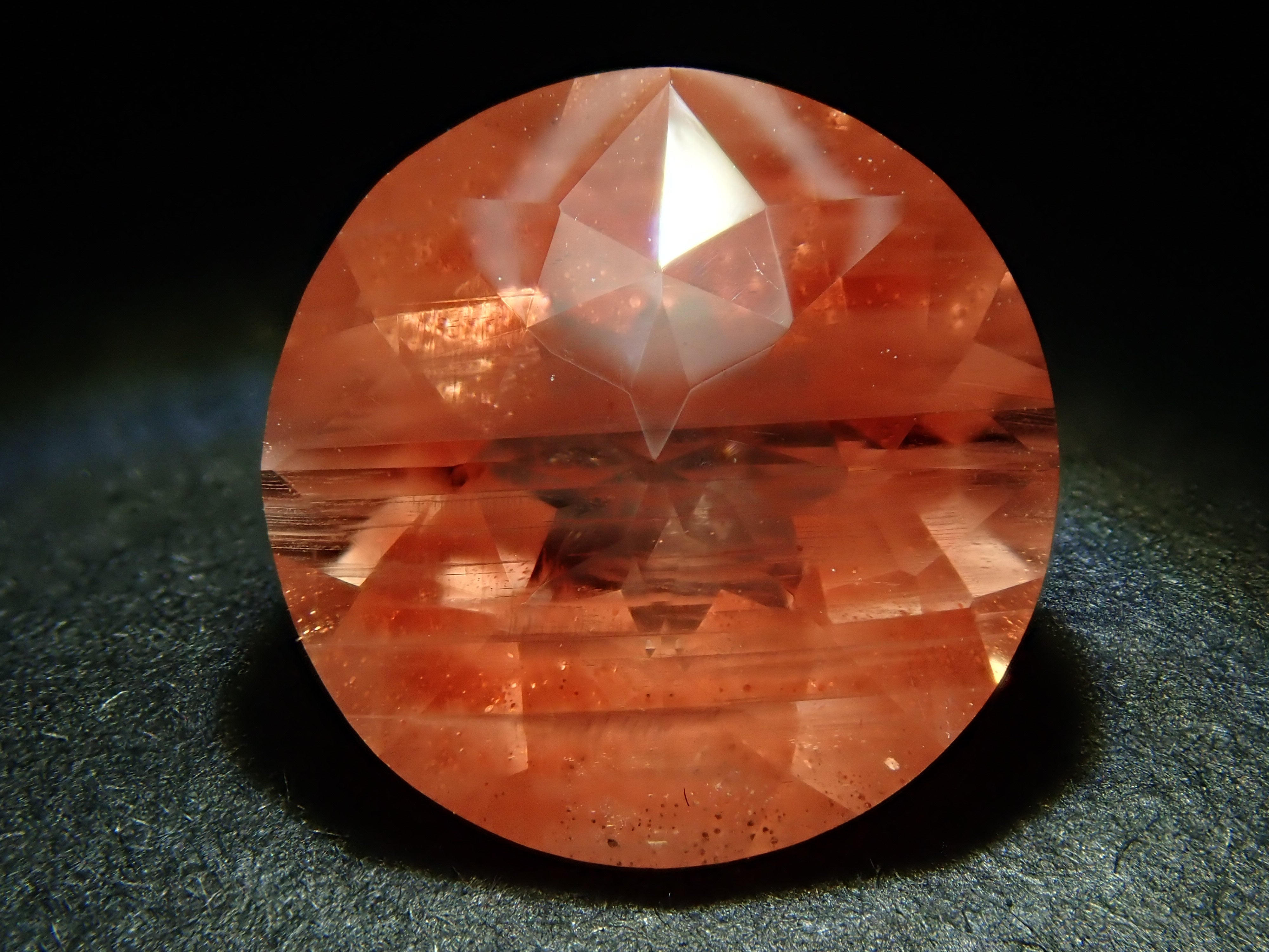 【カメリアカット】オレゴンサンストーン 2.102ct《コラボ》ルース ワッペン