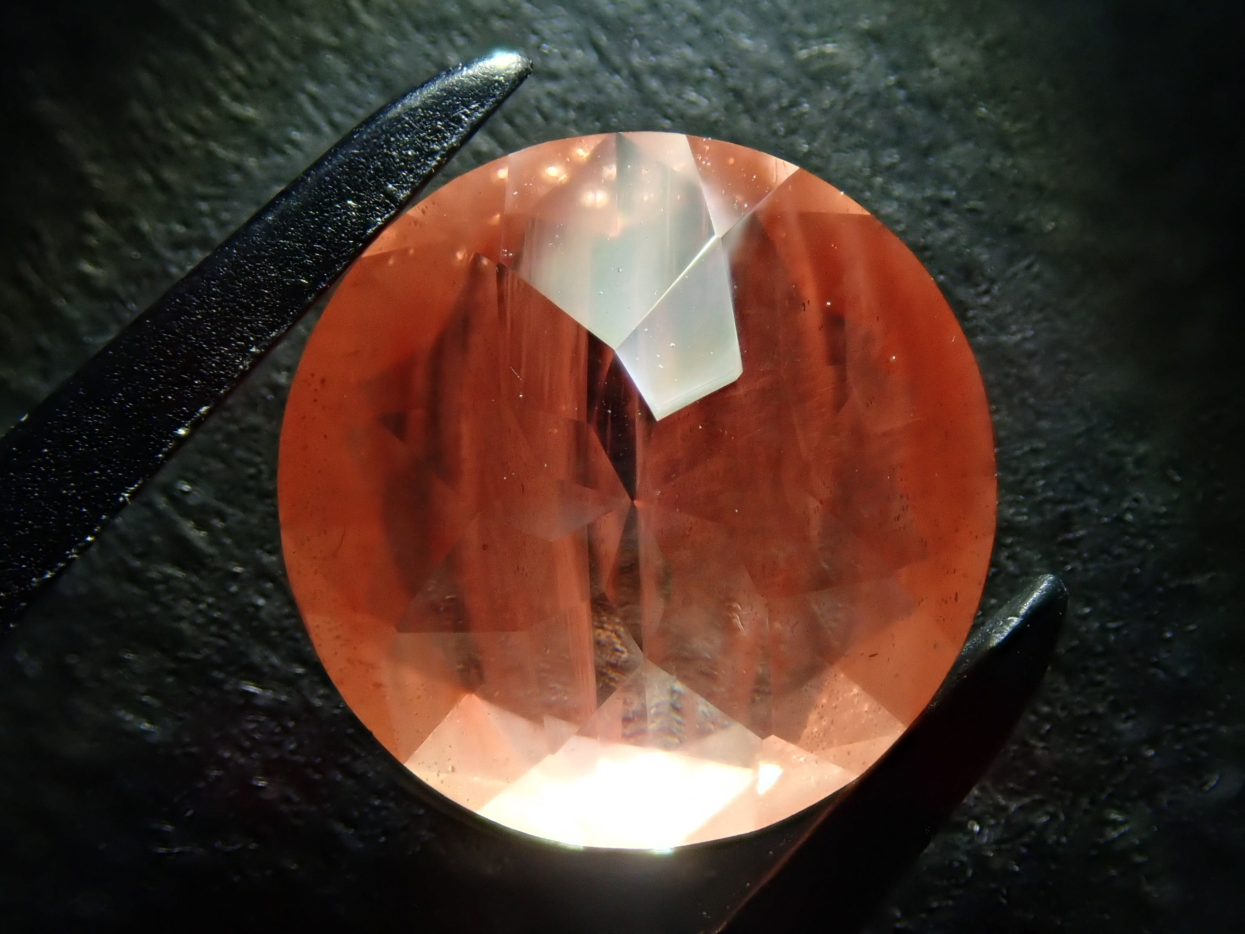 【カメリアカット】オレゴンサンストーン 2.102ct《コラボ》ルース ワッペン