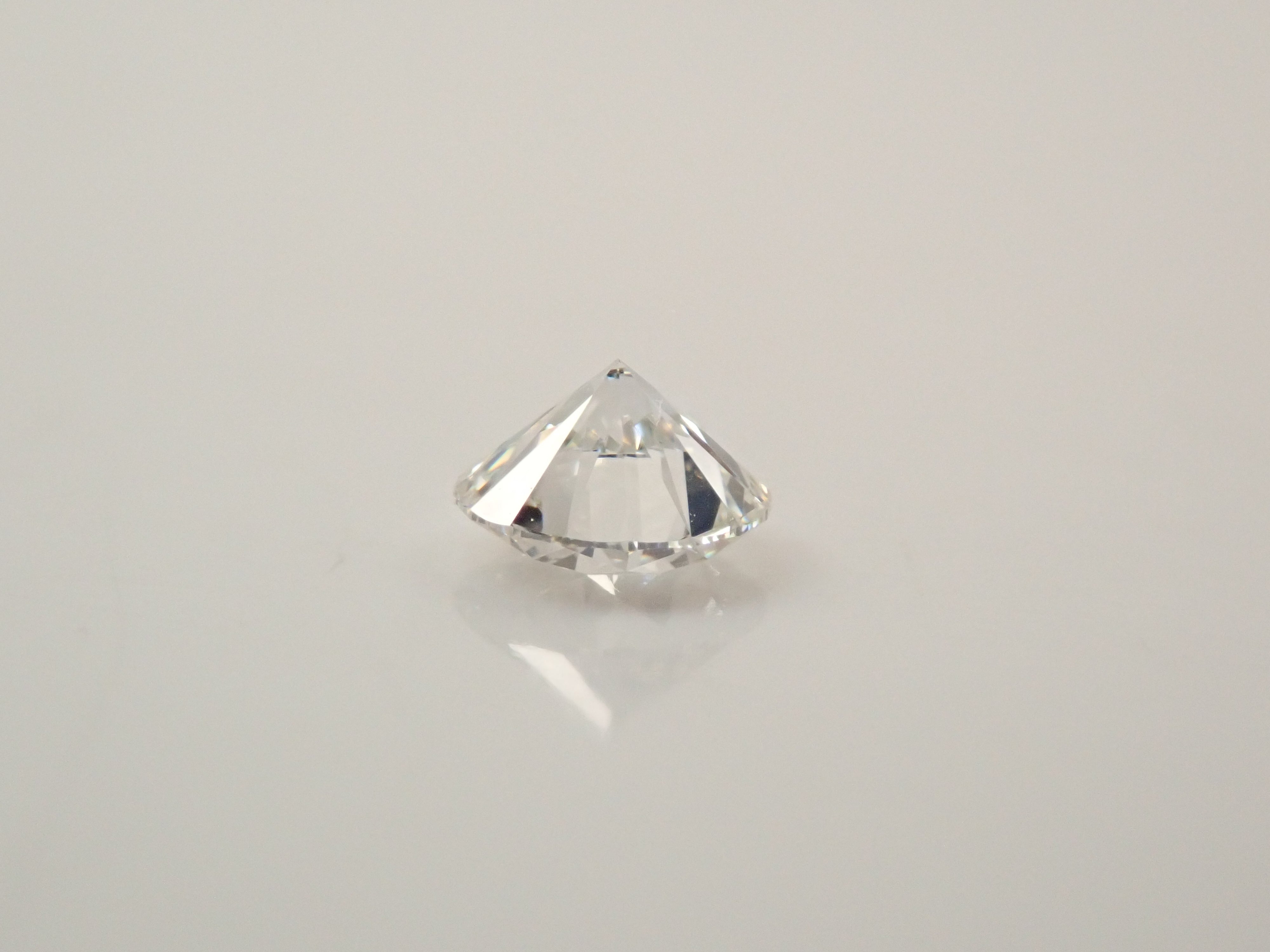 ダイヤモンド(H&C) 3.8mm/0.208ctルース(G, IF, 3Excellent H&C)