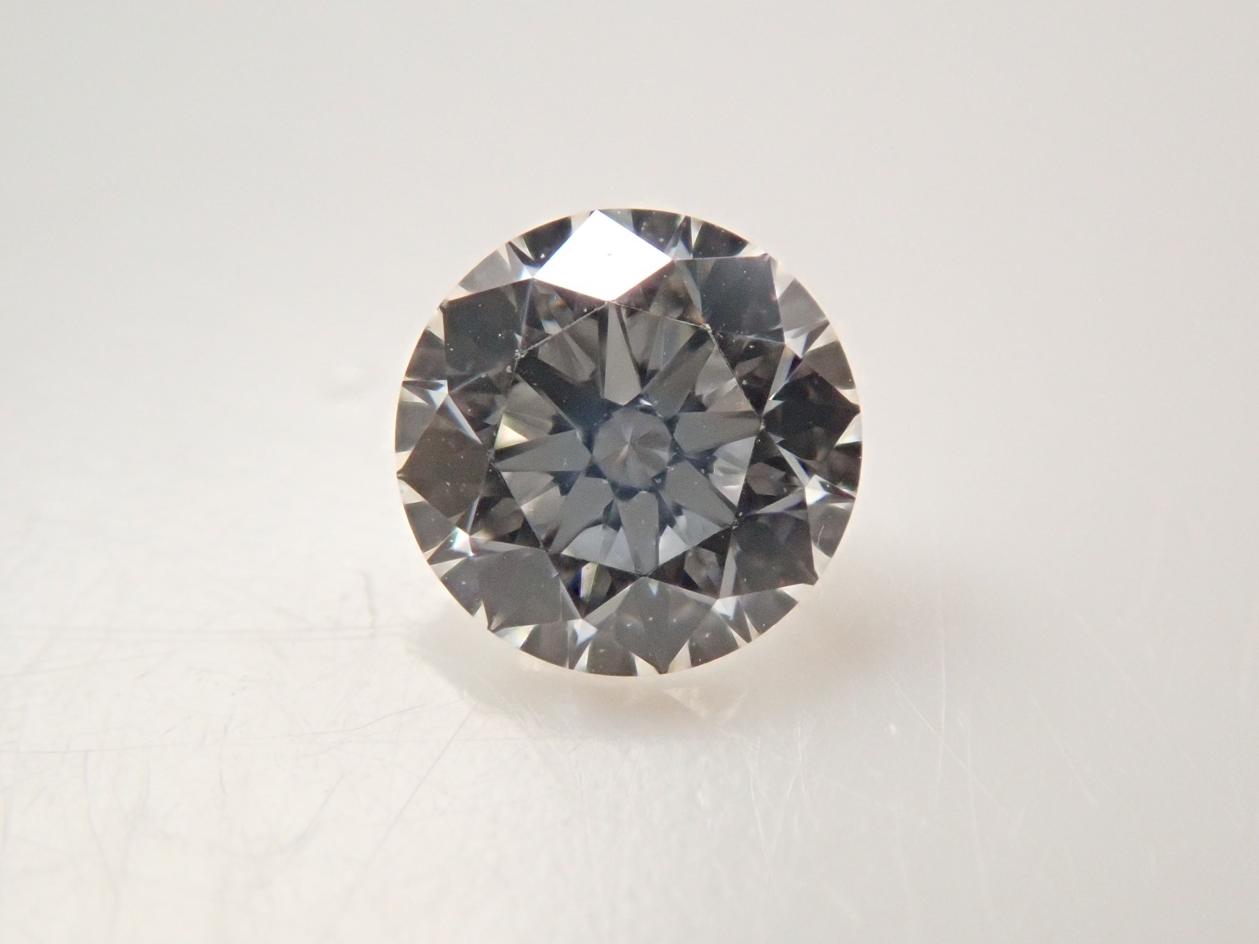 ダイヤモンド(H&C) 3.8mm/0.208ctルース(G, IF, 3Excellent H&C)