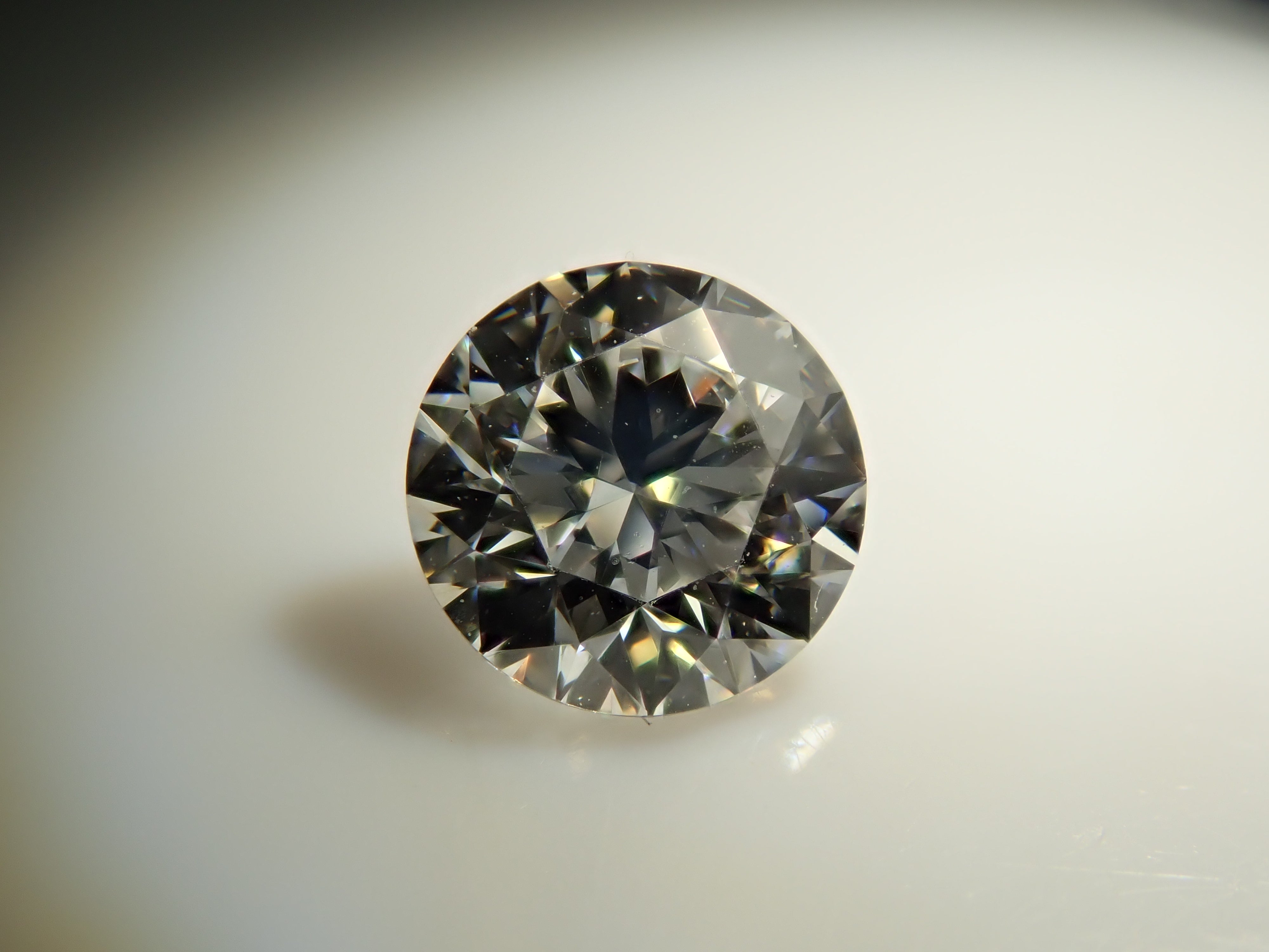 ダイヤモンド(H&C) 3.8mm/0.208ctルース(G, IF, 3Excellent H&C)
