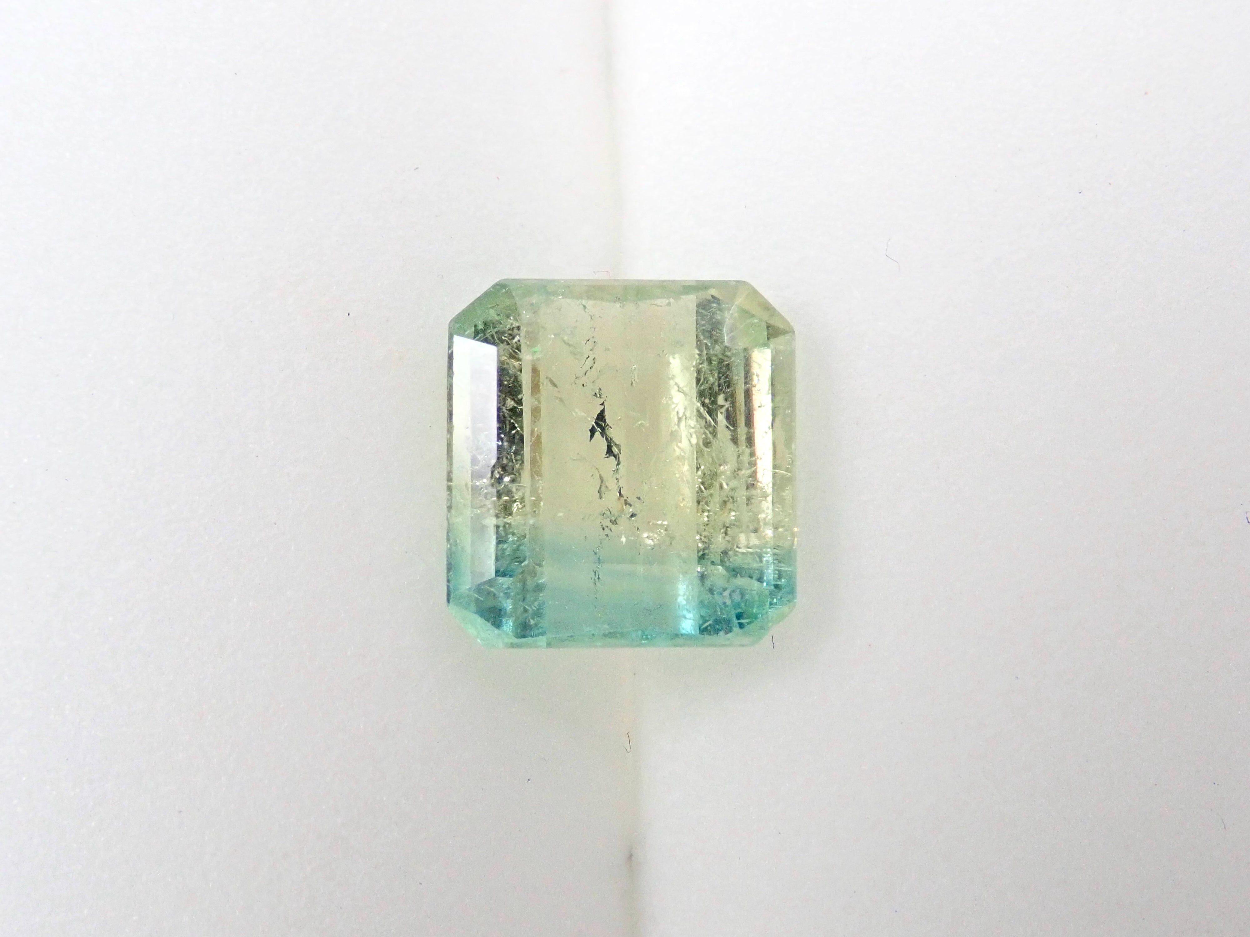 Brazilian bicolor tourmaline 3.282ct loose