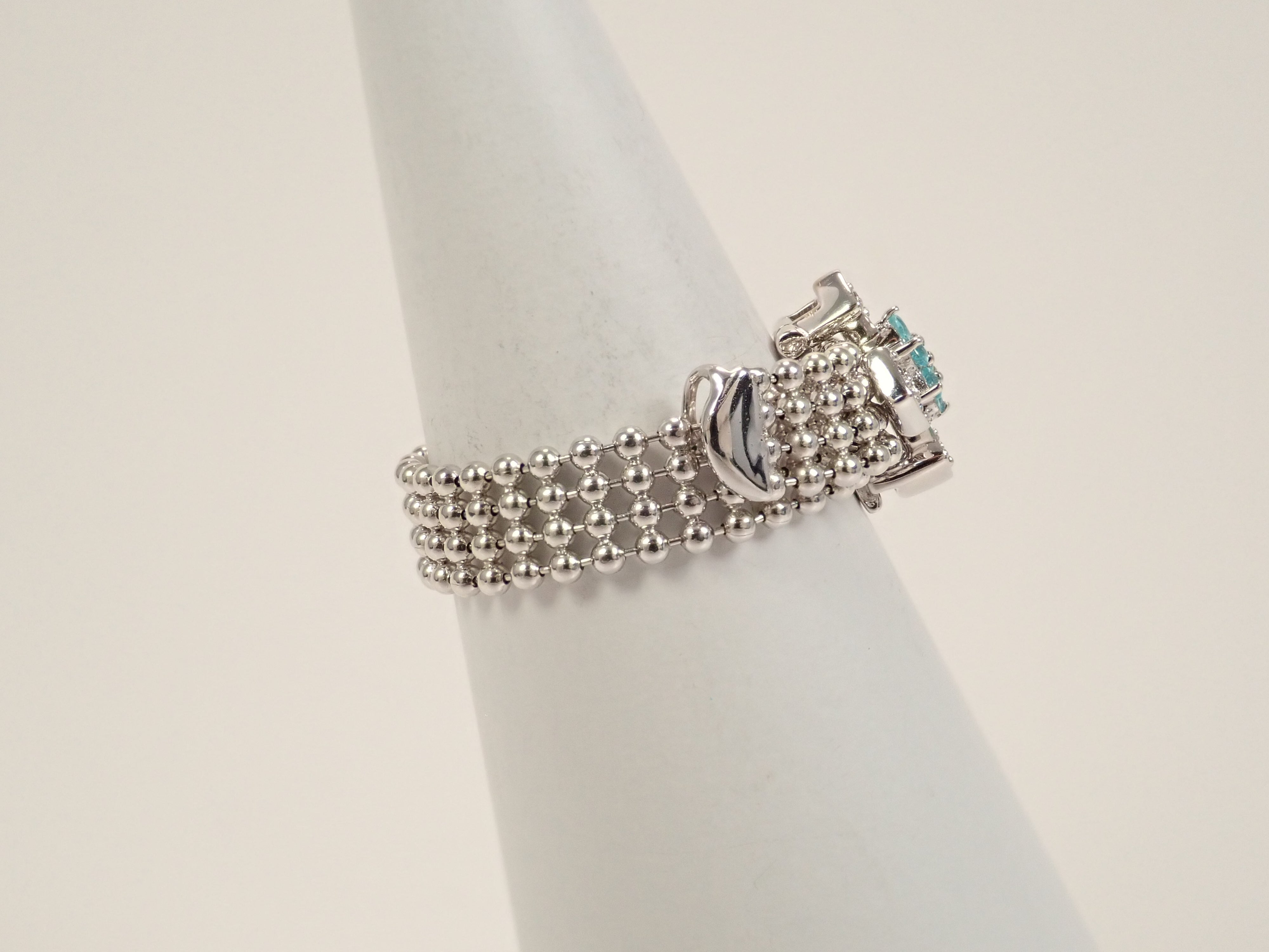 K18WG パライバトルマリン 0.09ct リング