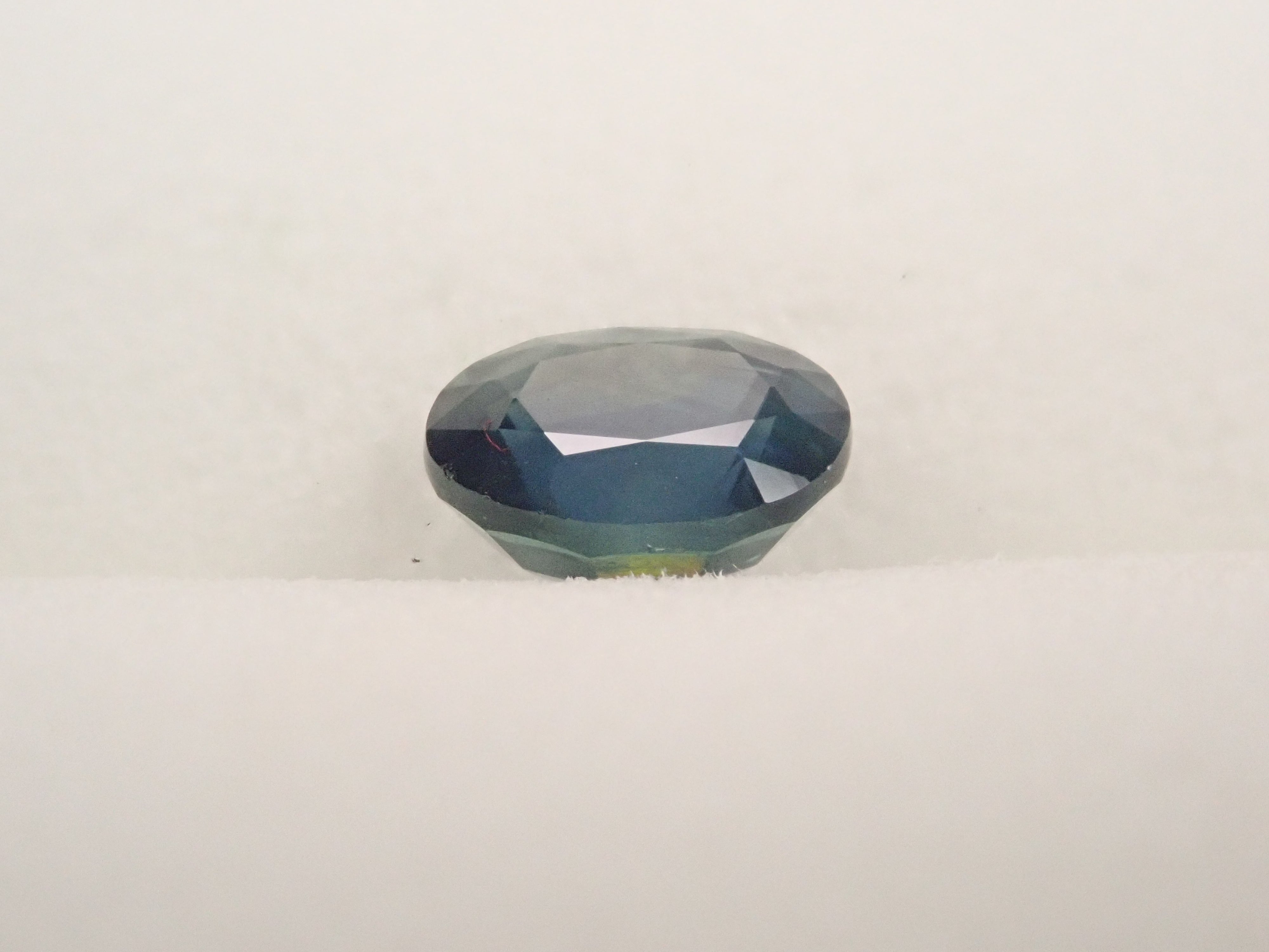 【12563481掲載】マダガスカル産ティールブルーサファイア 0.748ctルース