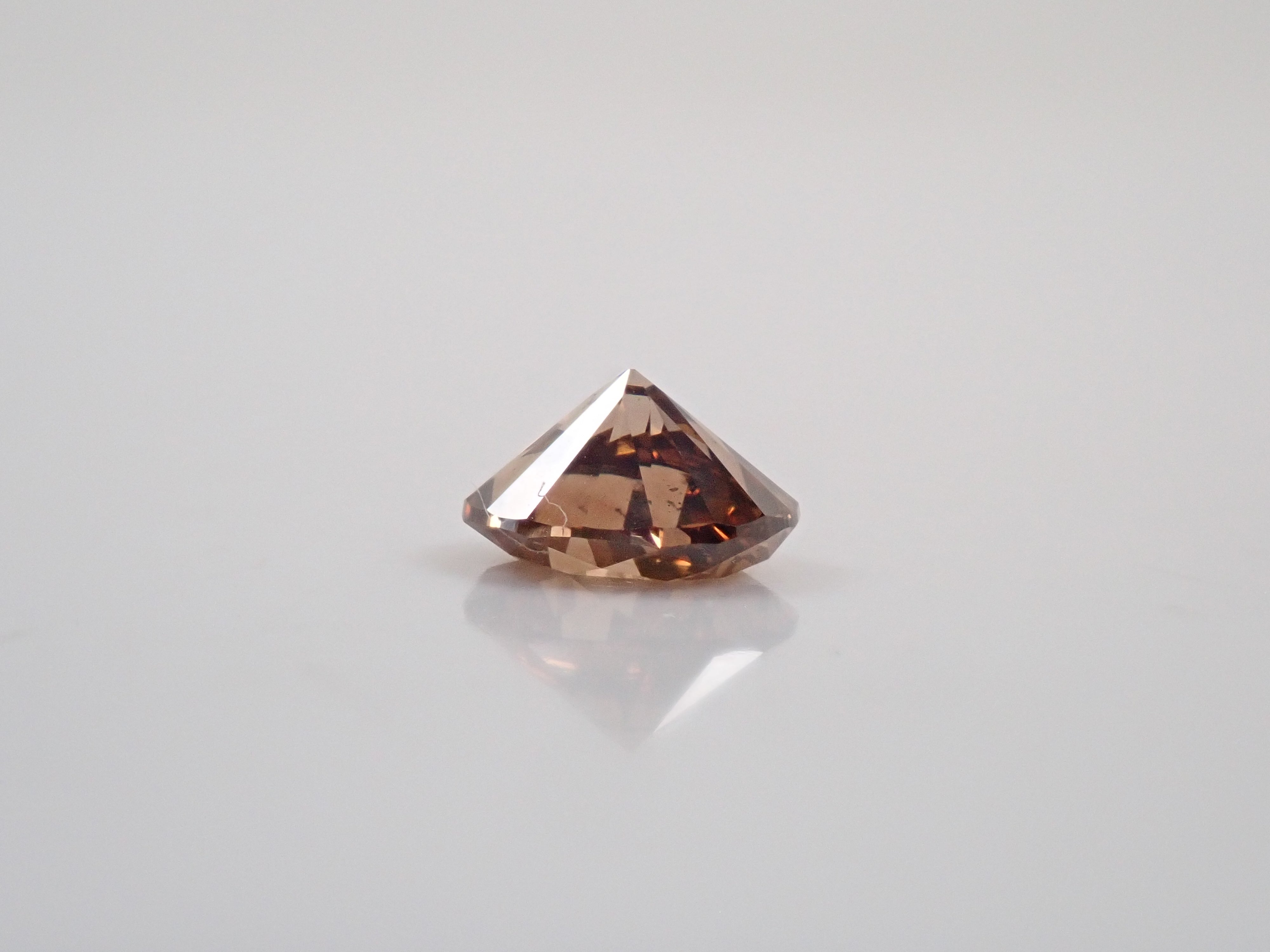 【7/18 22時販売】ブラウンダイヤモンド 0.778ctルース(FANCY BROWN, SI1)