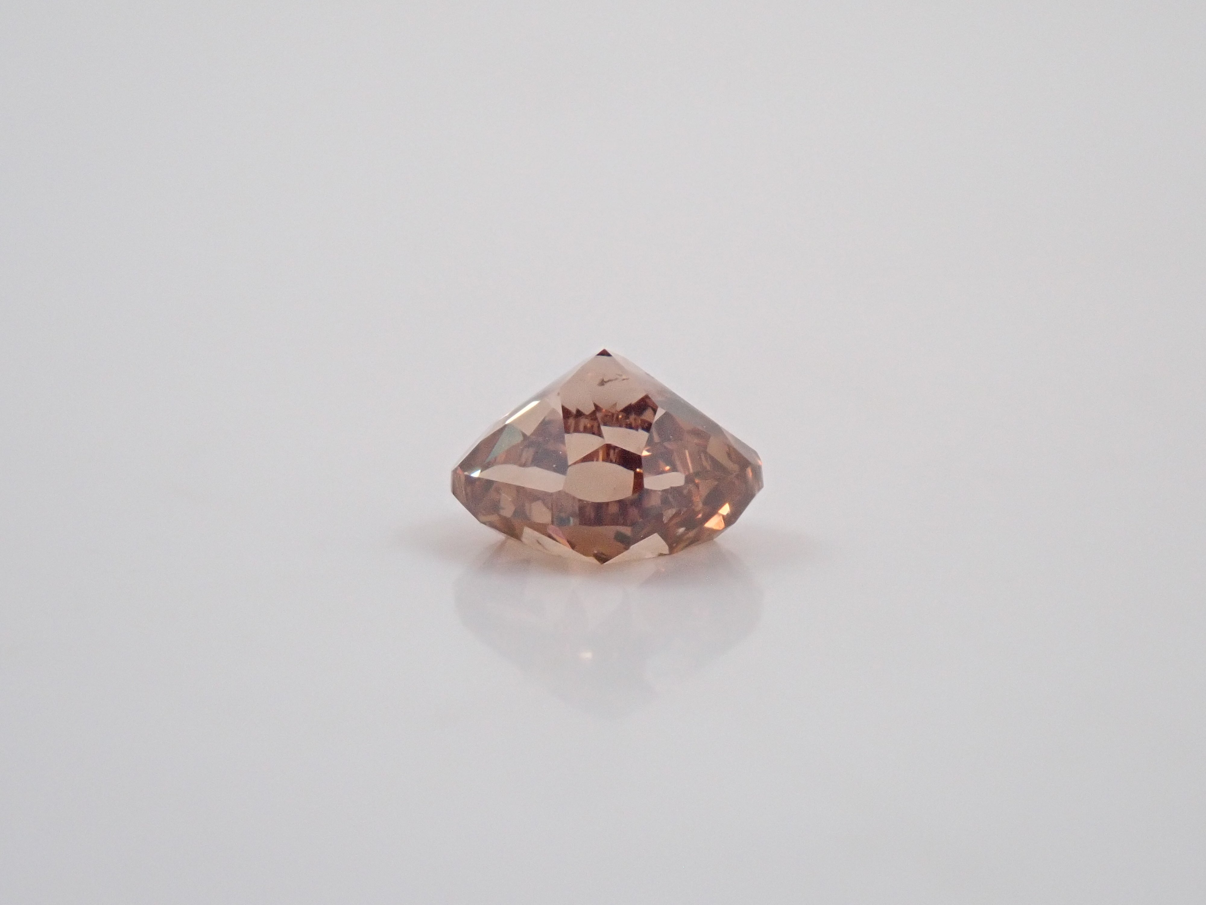 【7/18 22時販売】ブラウンダイヤモンド 0.728ctルース(FANCY DARK BROWN, SI2)