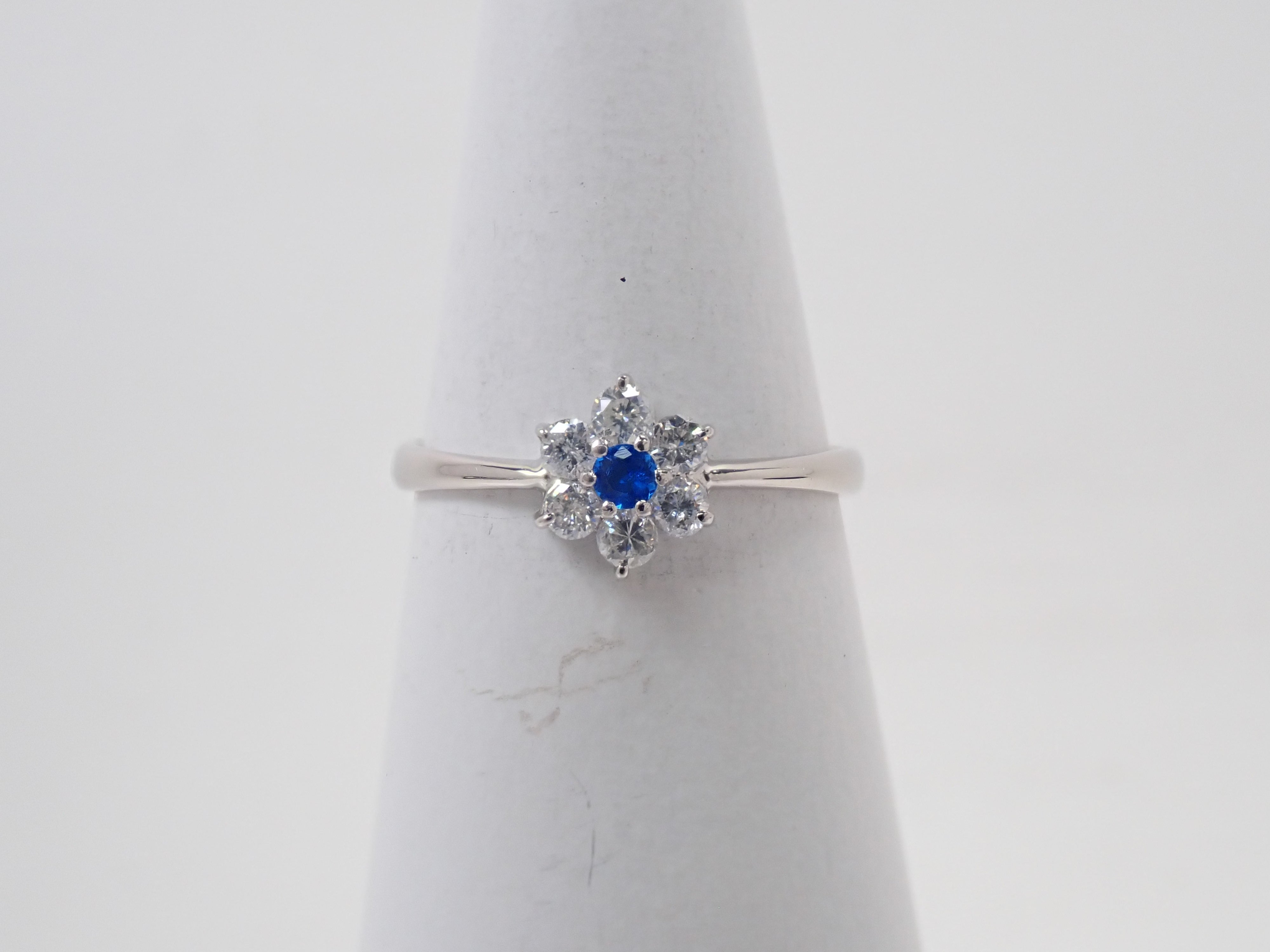 Pt900 アウイナイト 0.035ct リング