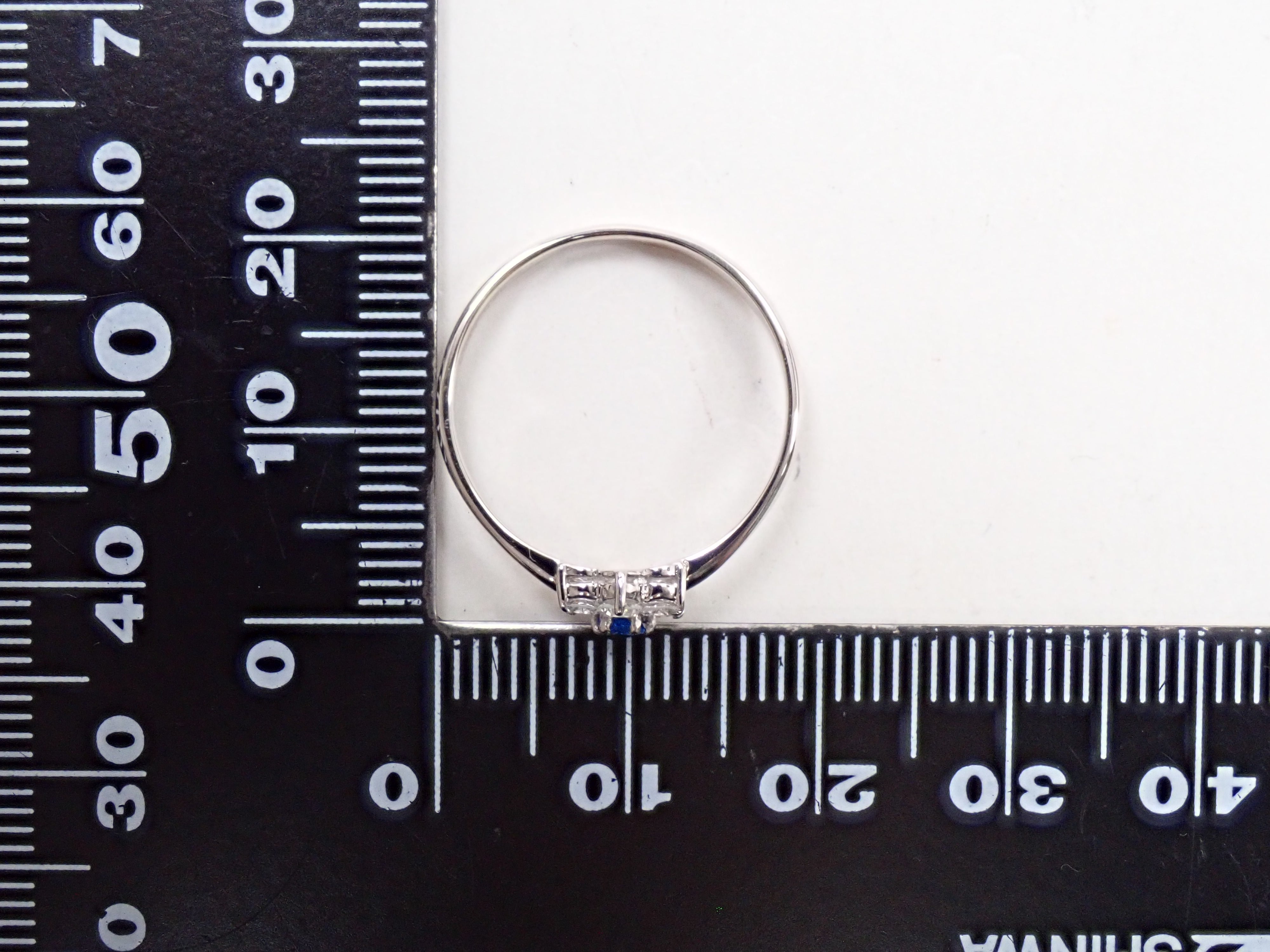Pt900 アウイナイト 0.035ct リング