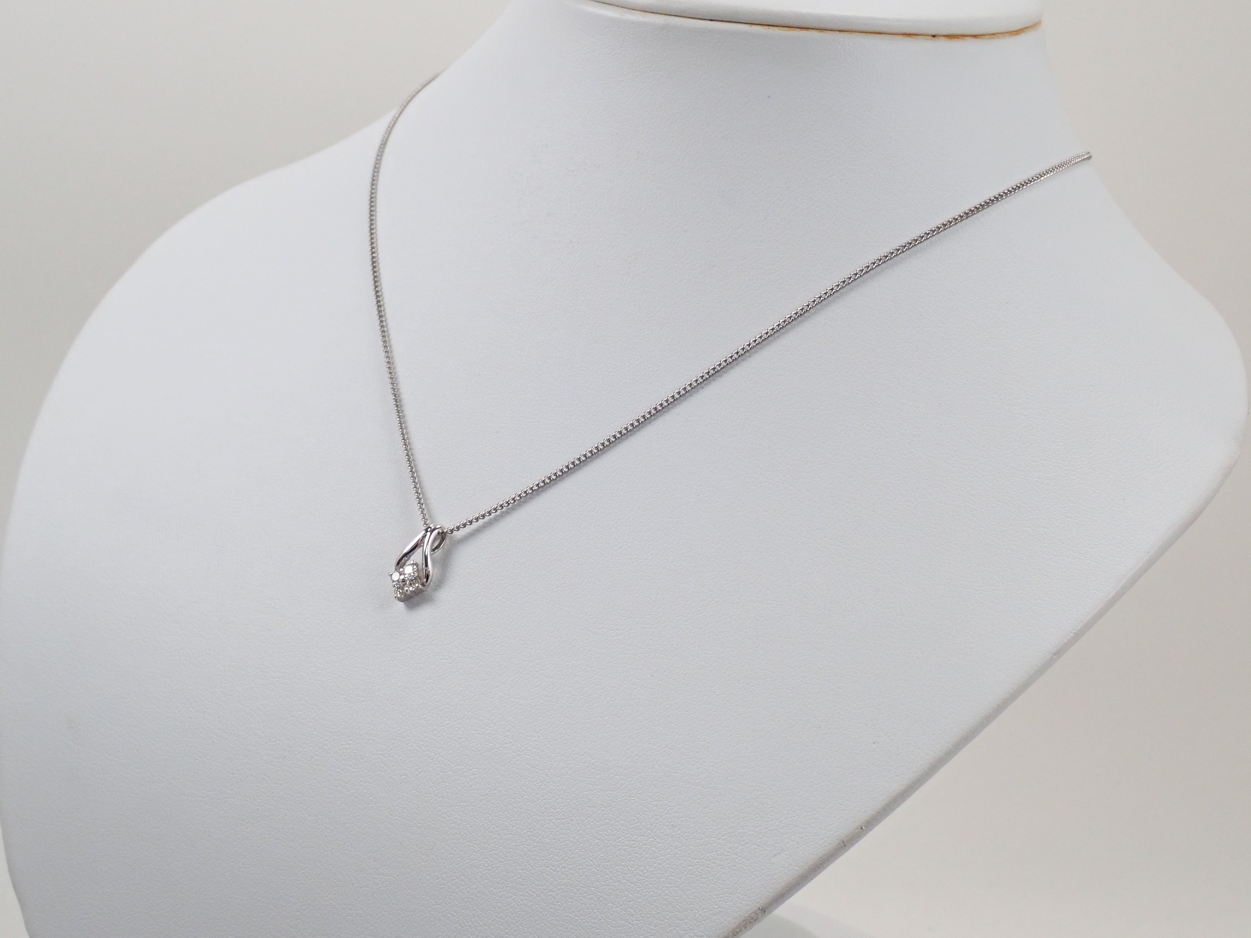 【7/20 22時販売】【カラフリ】K18 ダイヤモンド 0.15ct ペンダントトップ(ネックレストップ)