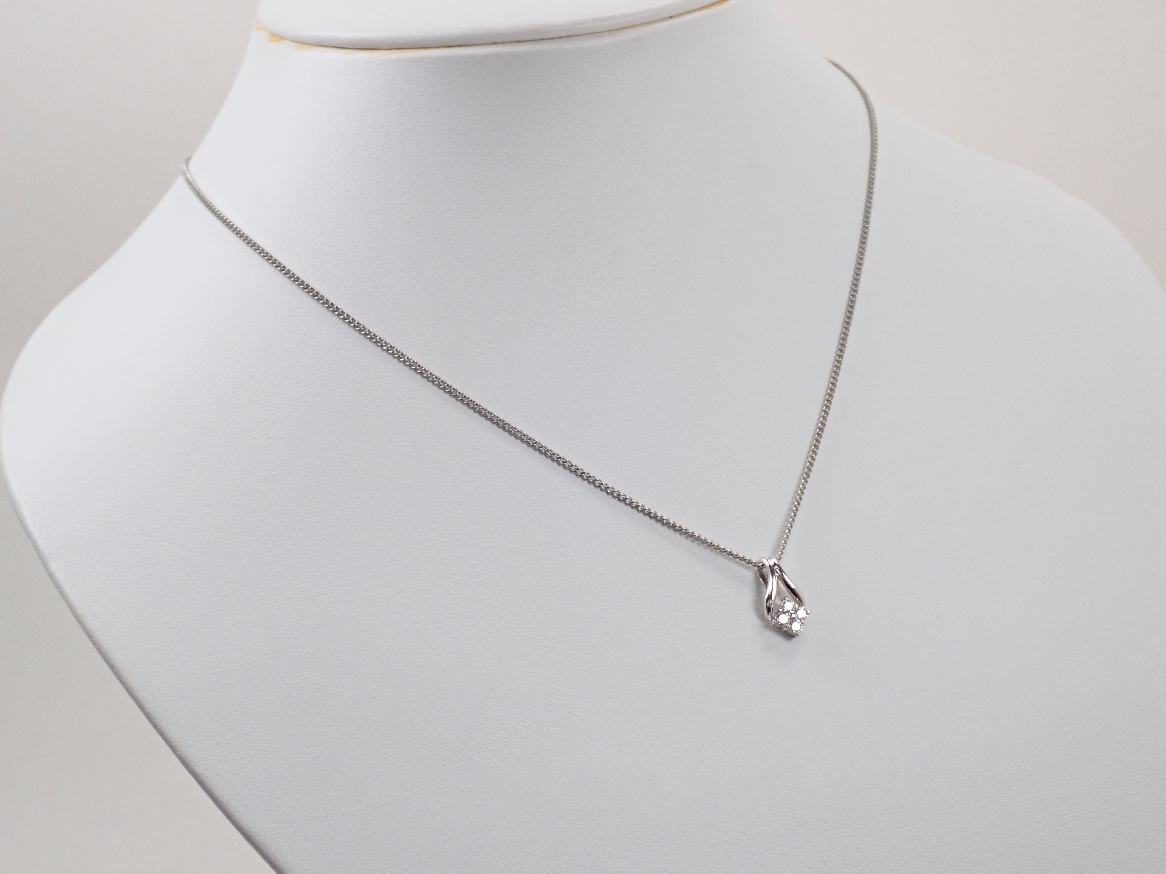 【7/20 22時販売】【カラフリ】K18 ダイヤモンド 0.15ct ペンダントトップ(ネックレストップ)