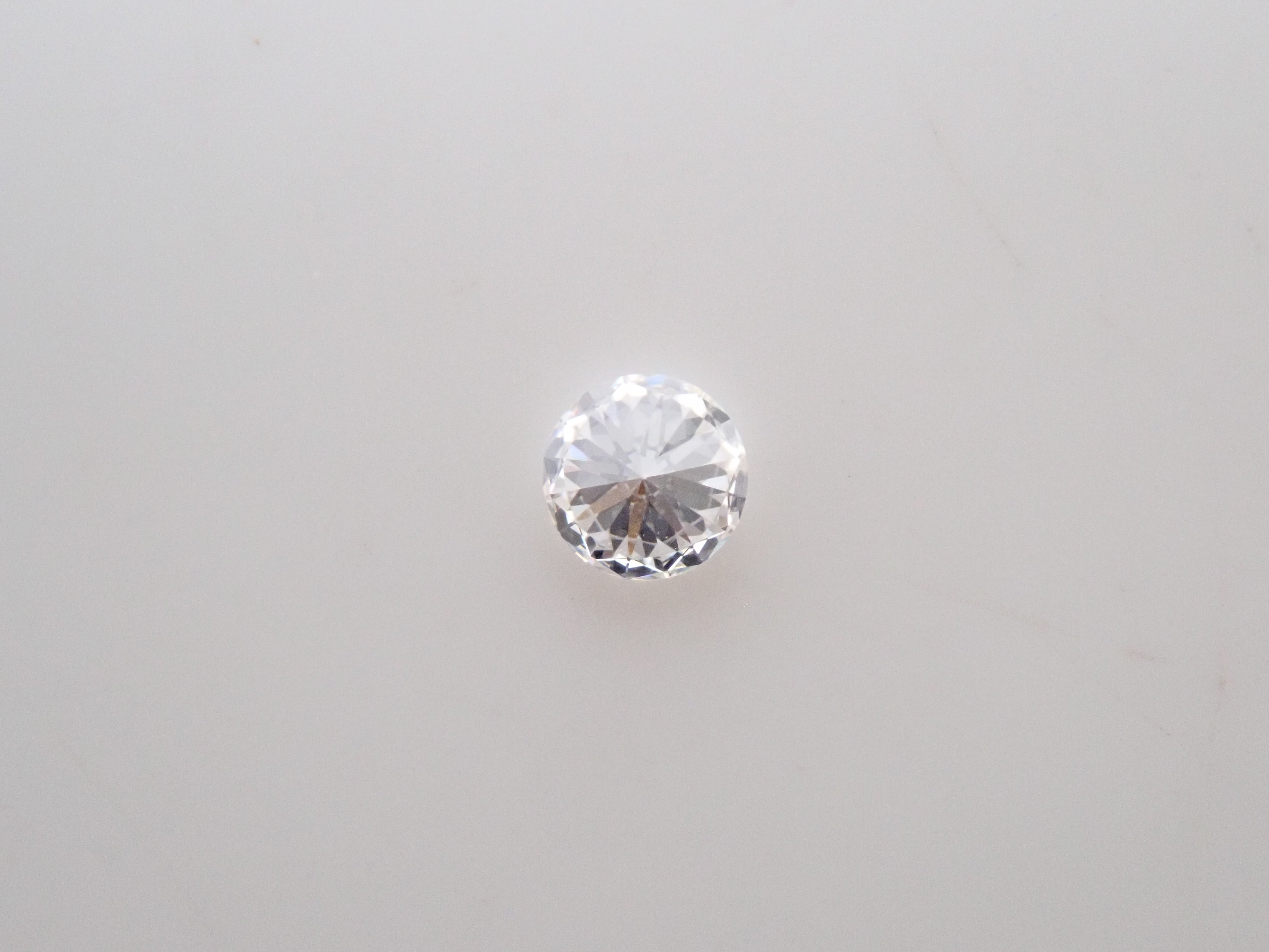 【7/26 22時販売】ダイヤモンド 3.0mm/0.105ctルース(F, VVS2, VeryGood)
