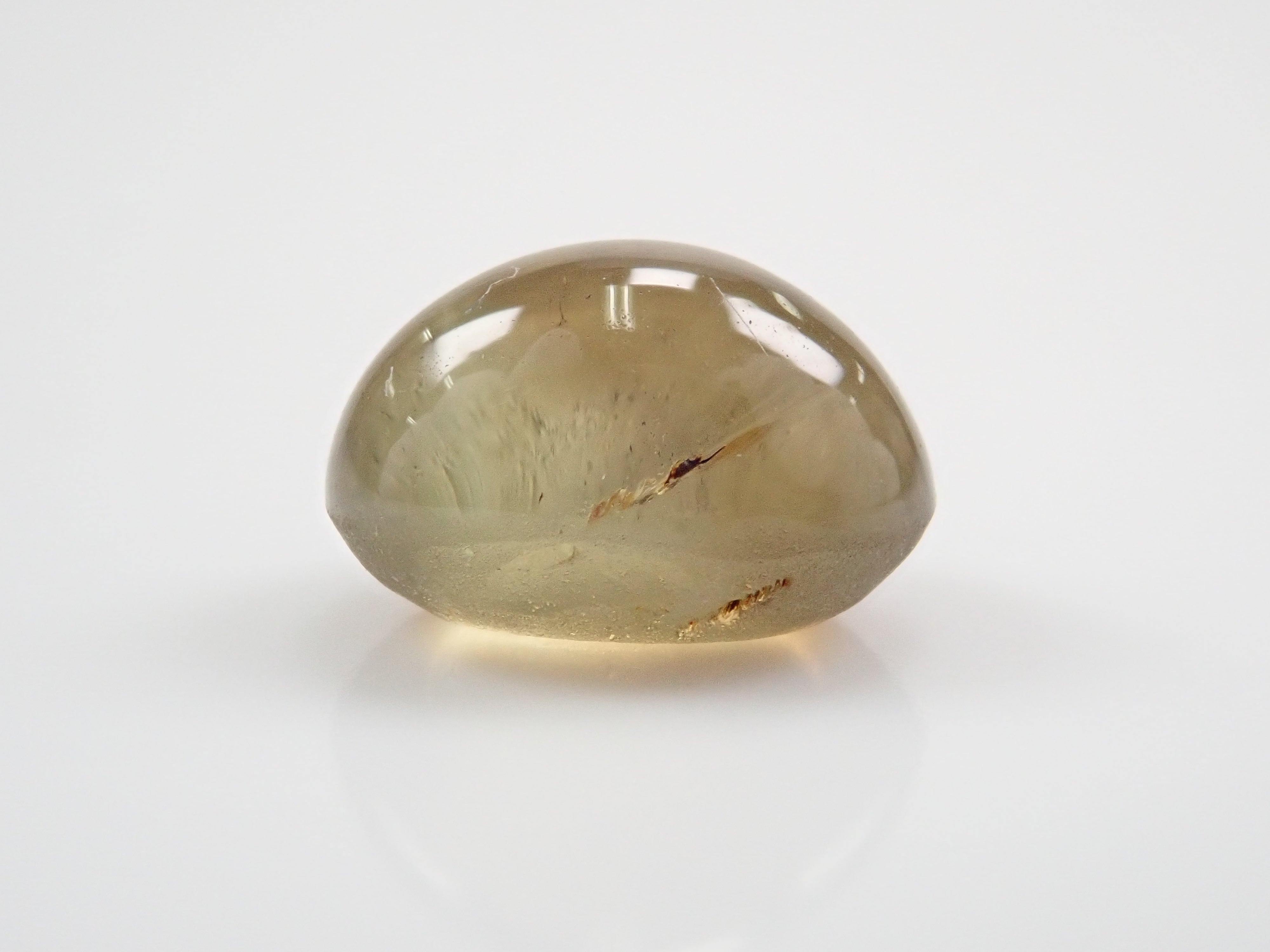 クリソベリルキャッツアイ 2.553ctルース(バイカラー)