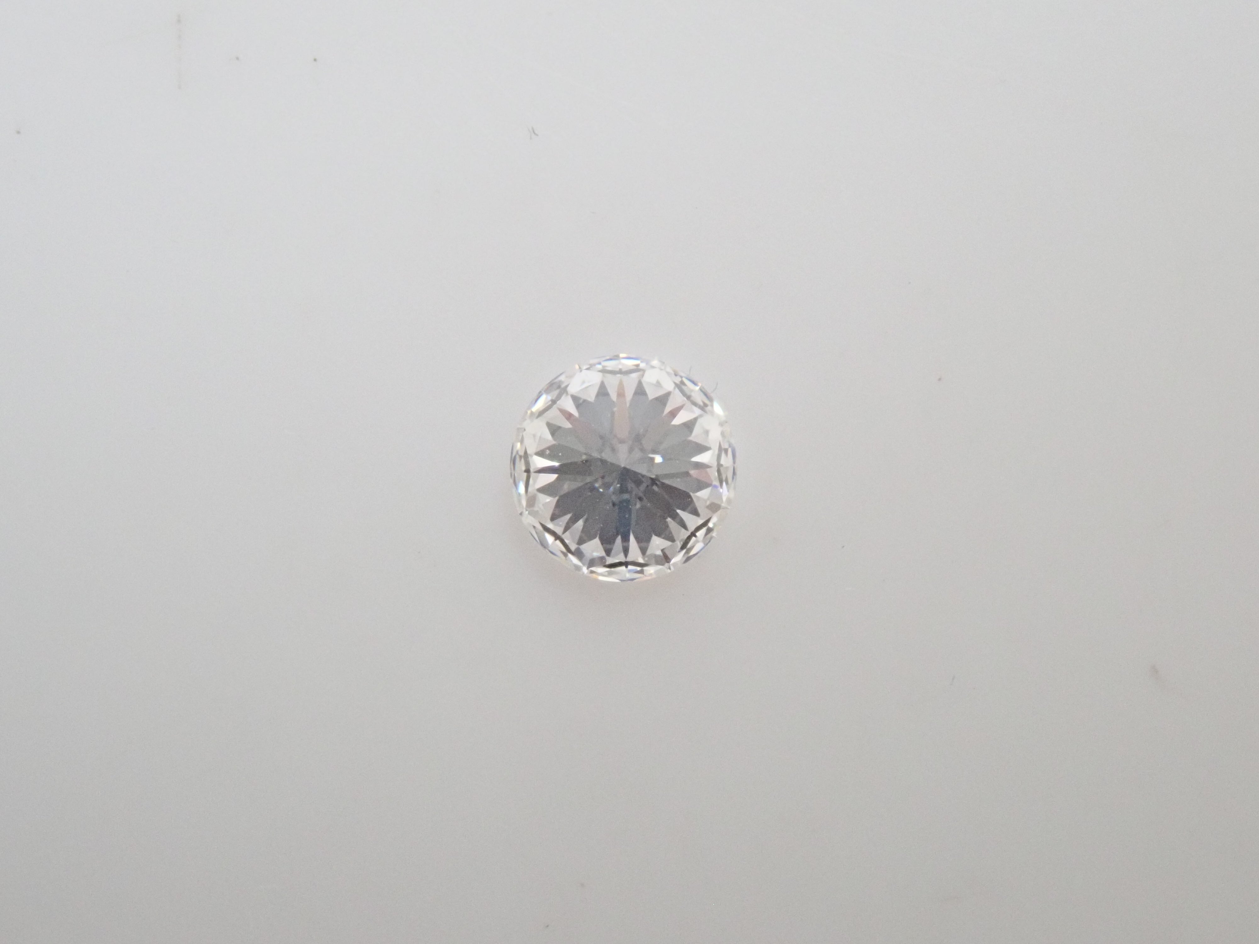 【抽選販売①_202608_13】ダイヤモンド(H&C) 0.504ctルース(F, VS-1, 3Excellent H&C)