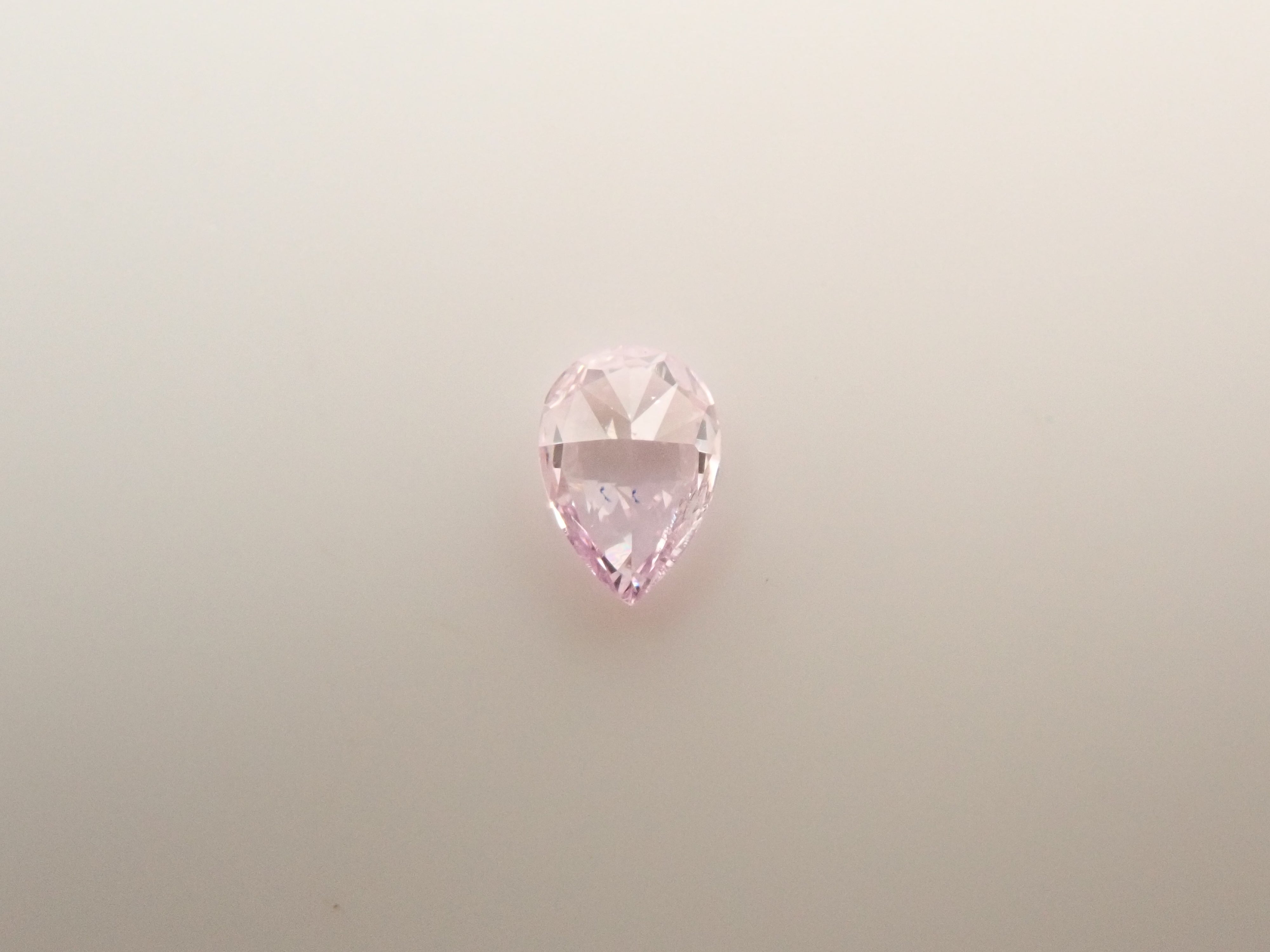 パープルダイヤモンド 0.041ctルース(FANCY PINK PURPLE, SI2)