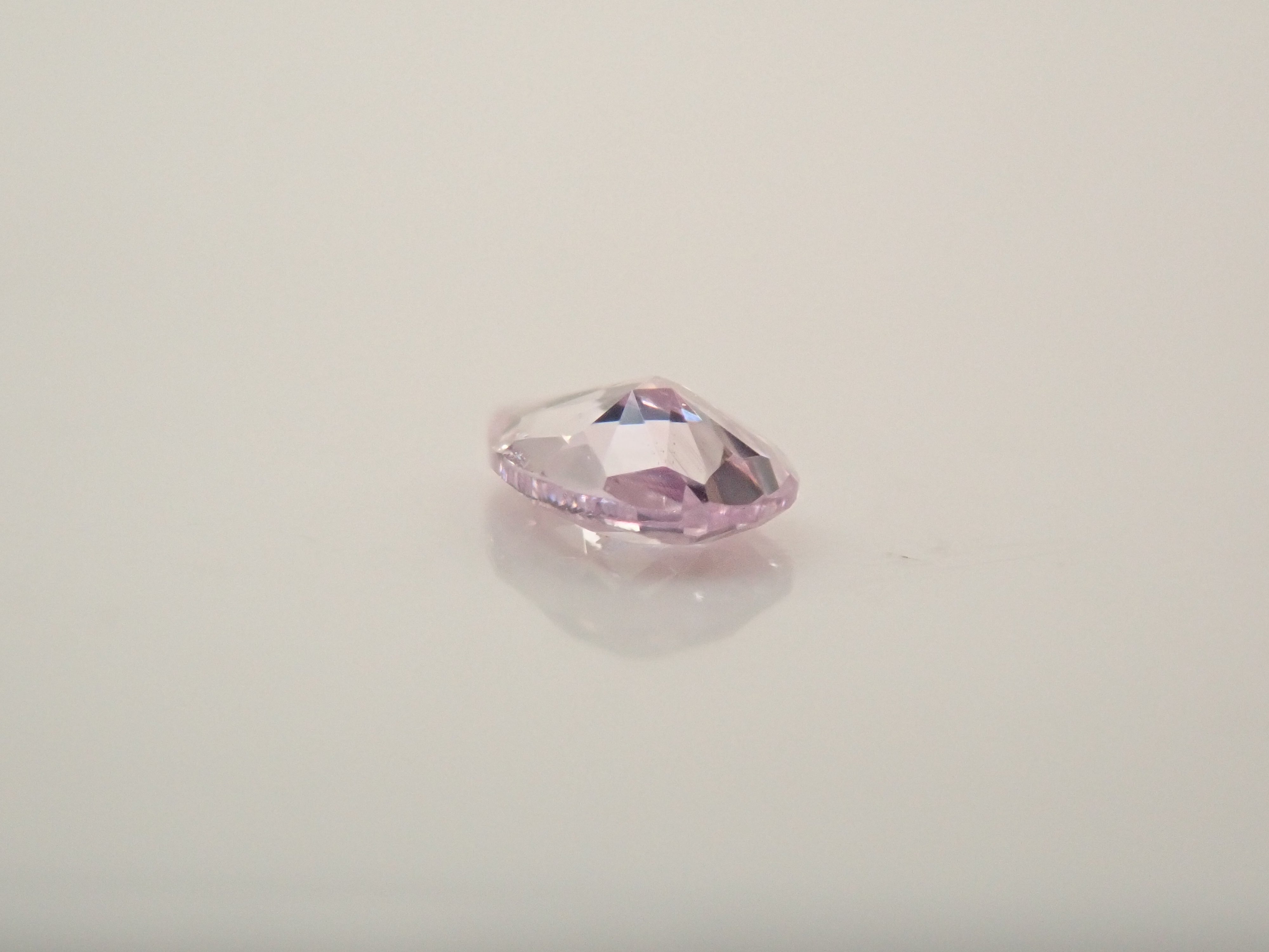 パープルダイヤモンド 0.041ctルース(FANCY PINK PURPLE, SI2)